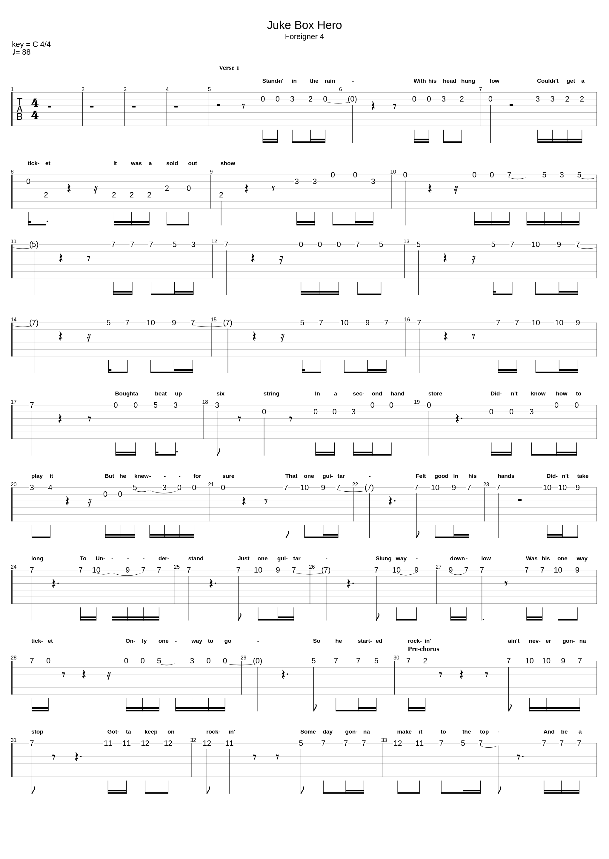 Juke Box Hero_Foreigner_1