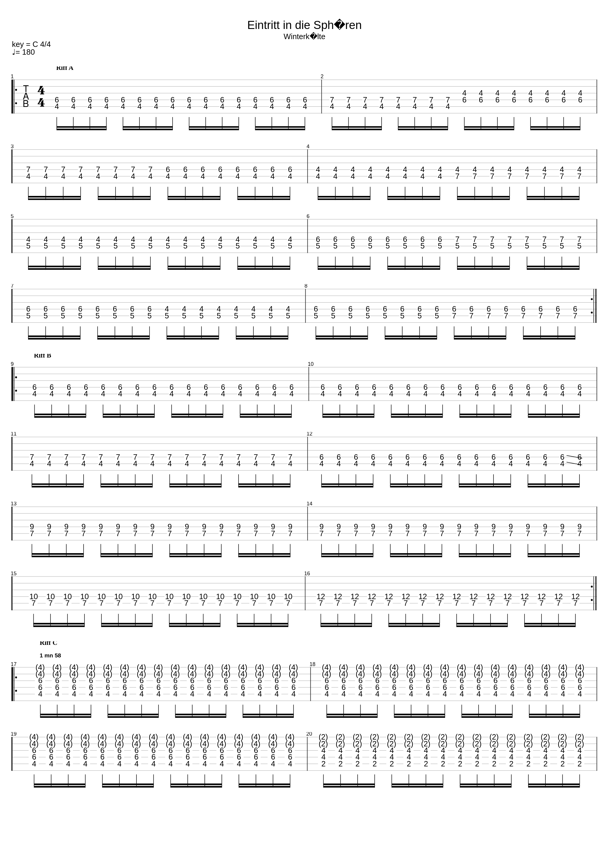 Eintritt in die Sphaeren_Paysage D'hiver_1