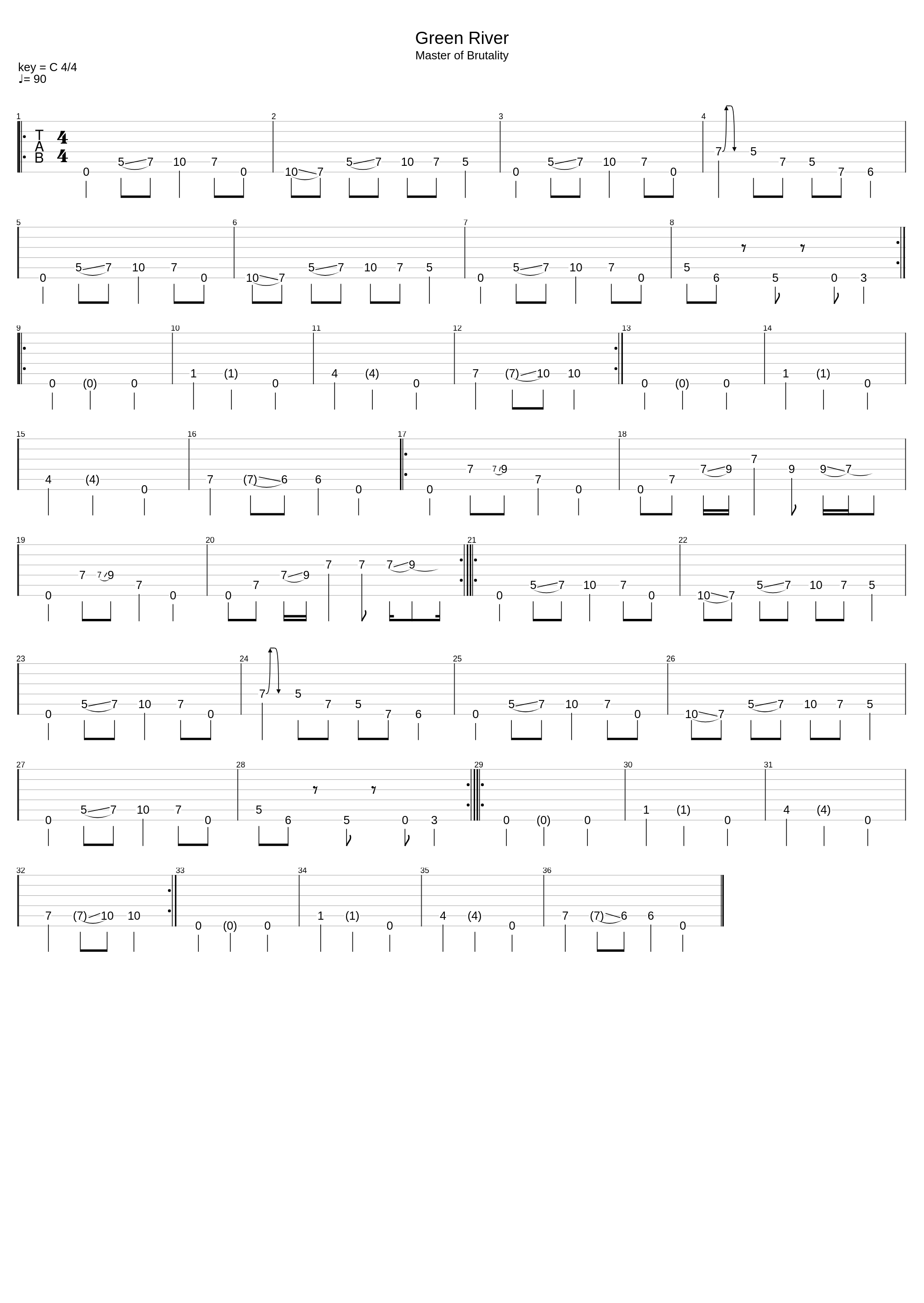 Green River_Church Of Misery_1