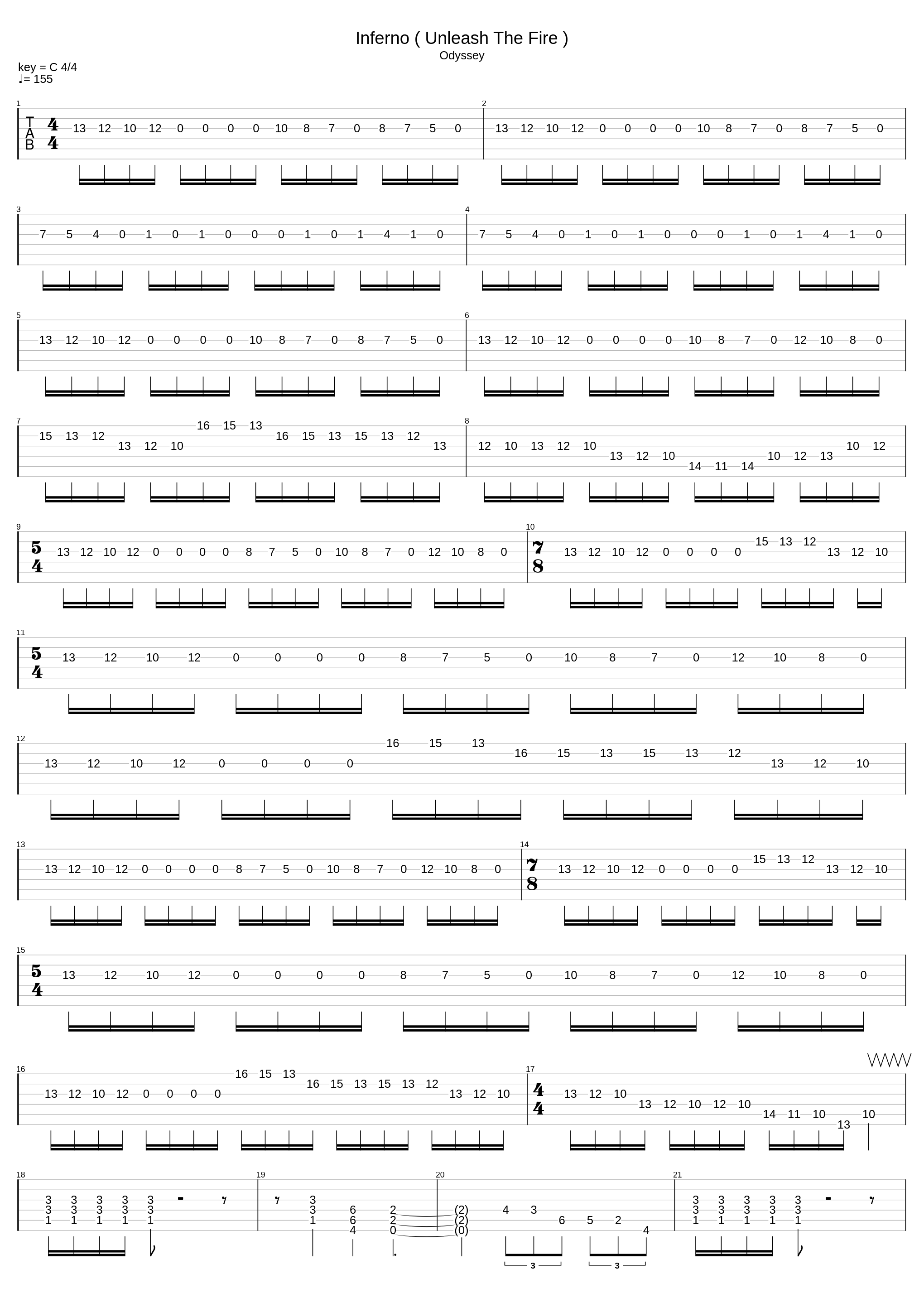 Inferno Unleash The Fire_Symphony X_1