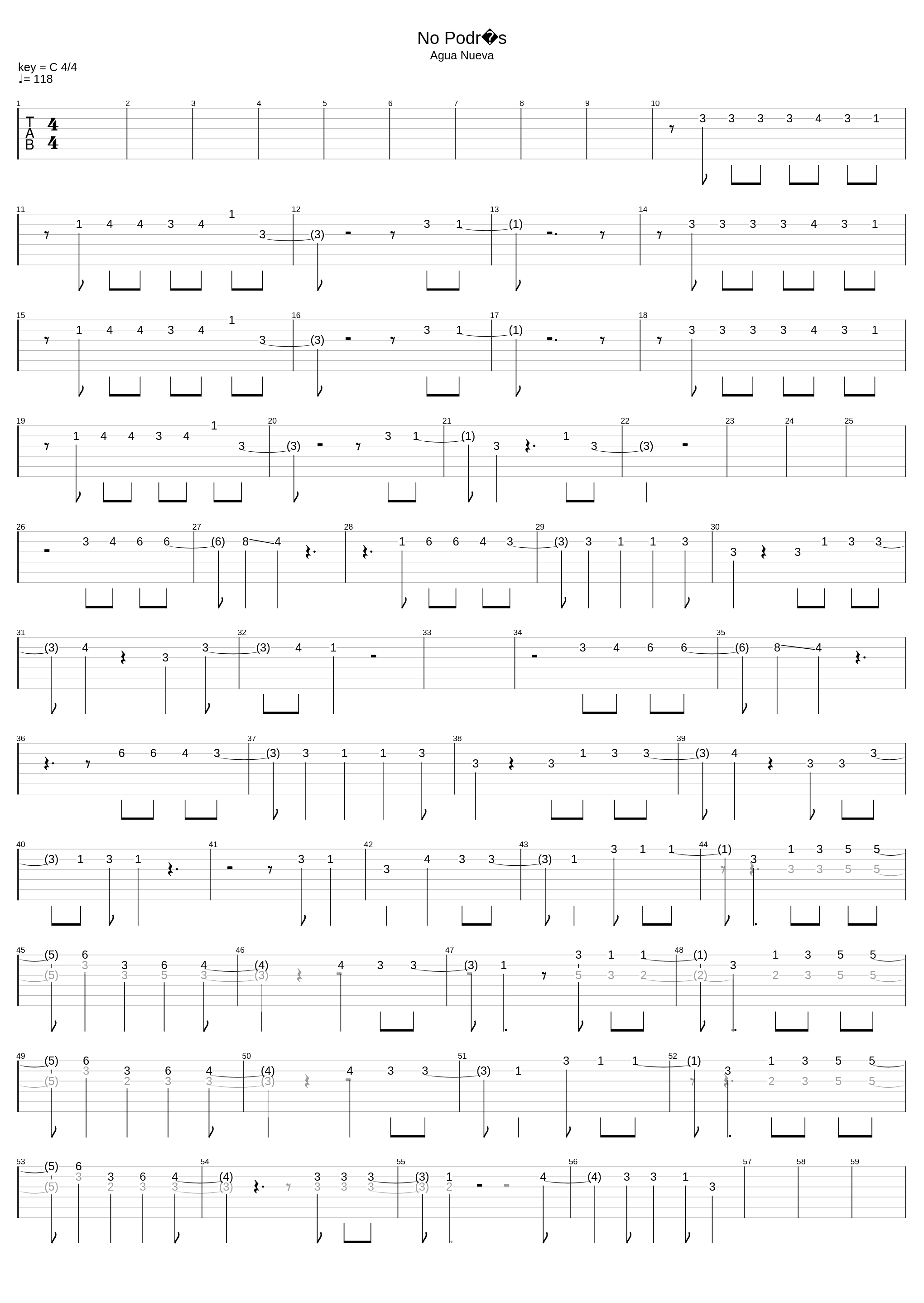 No Podras_Cristian Castro_1