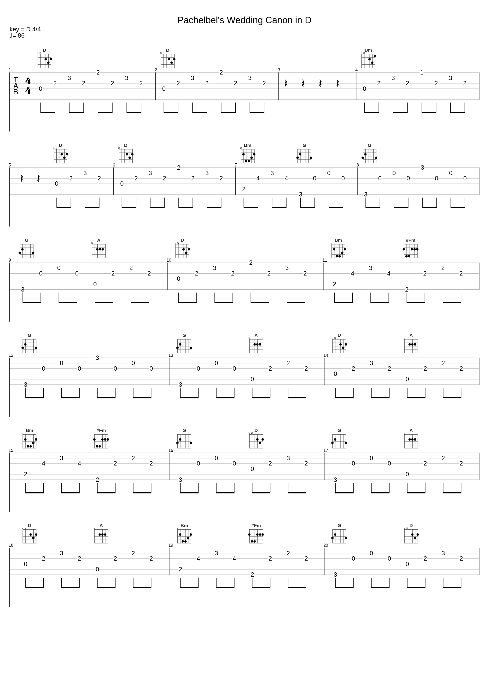 Pachelbel's Wedding Canon in D_Origen_1