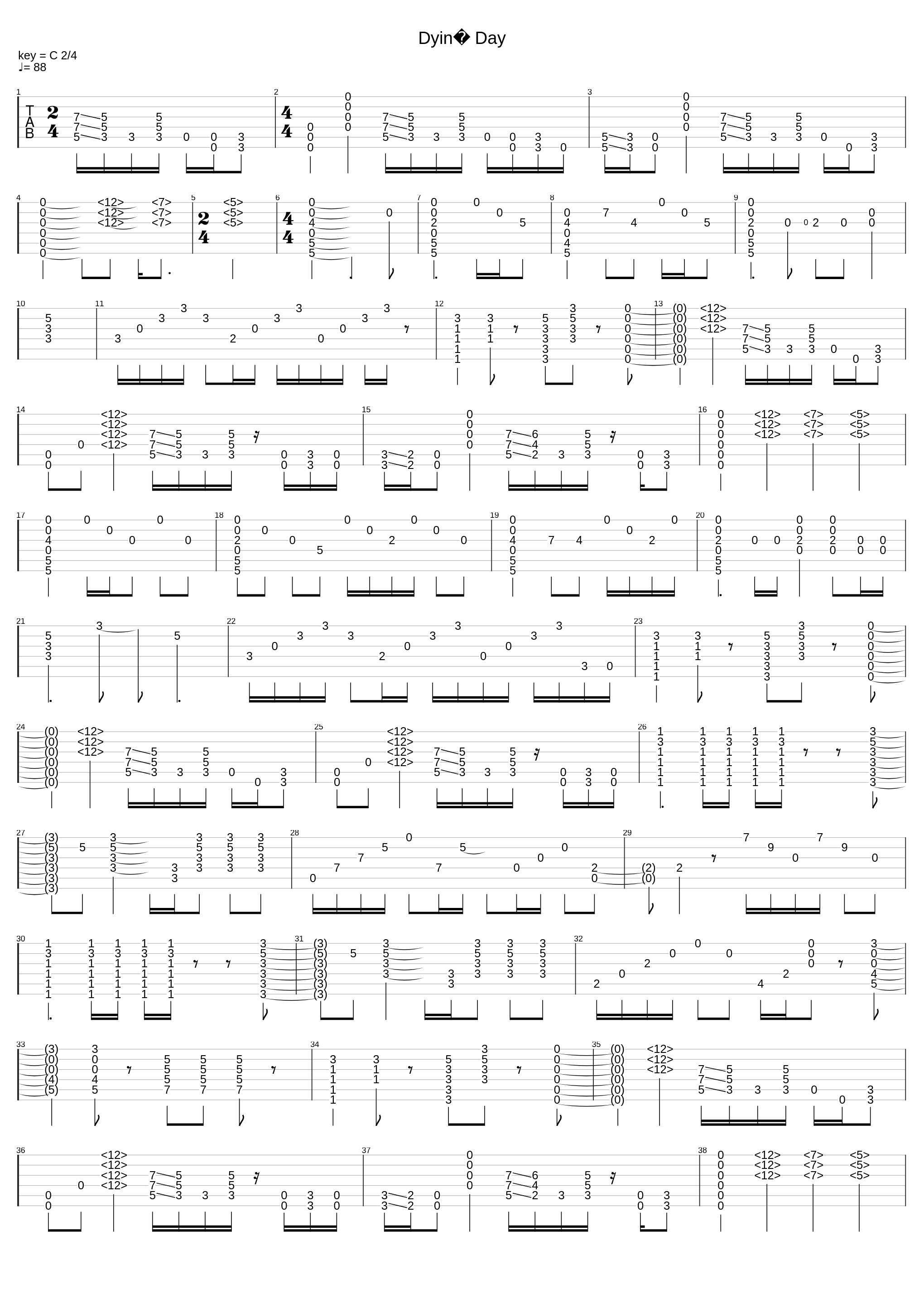 Dyin' Day_Steve Vai_1