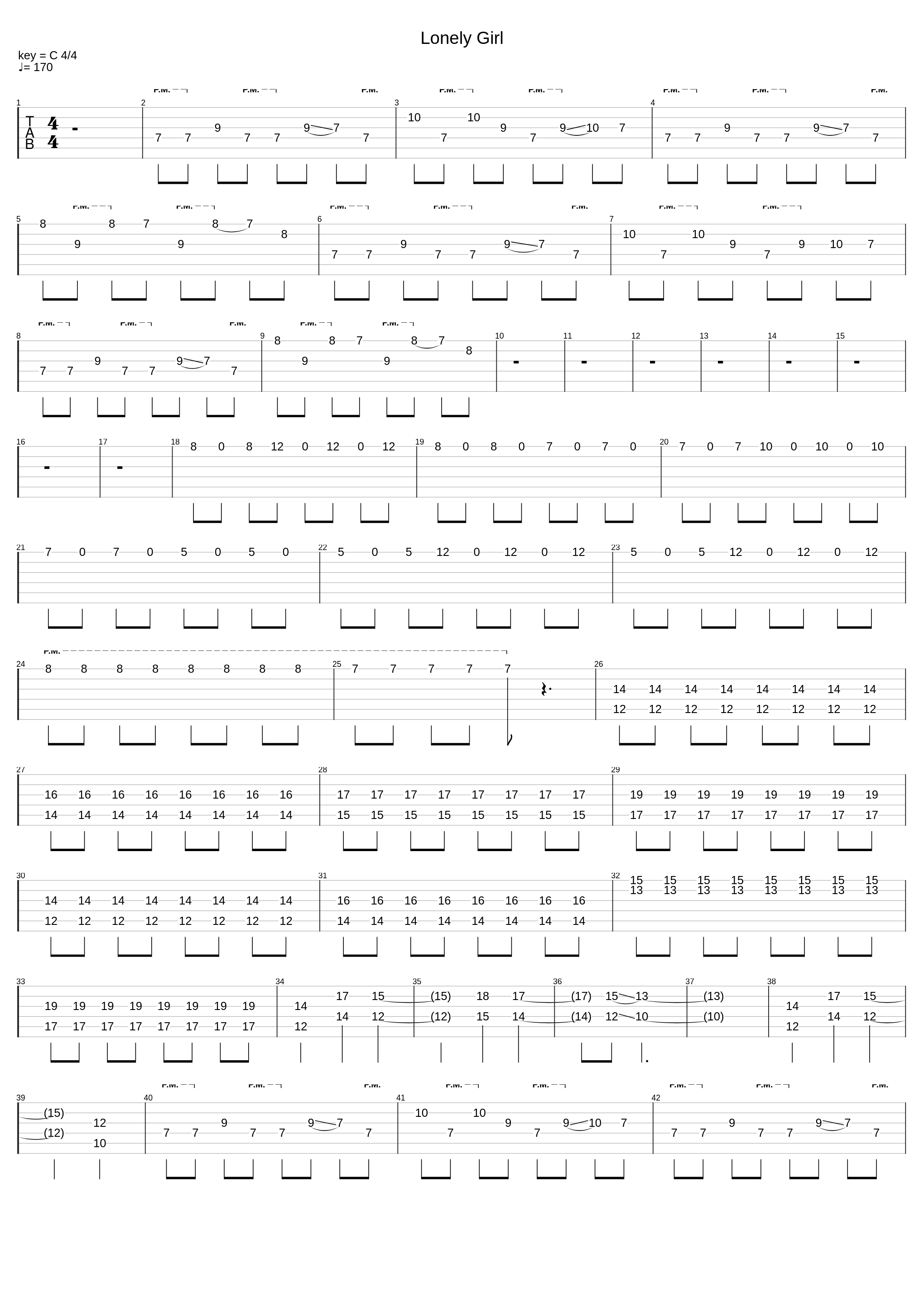 Lonely Girl_Tonight Alive_1