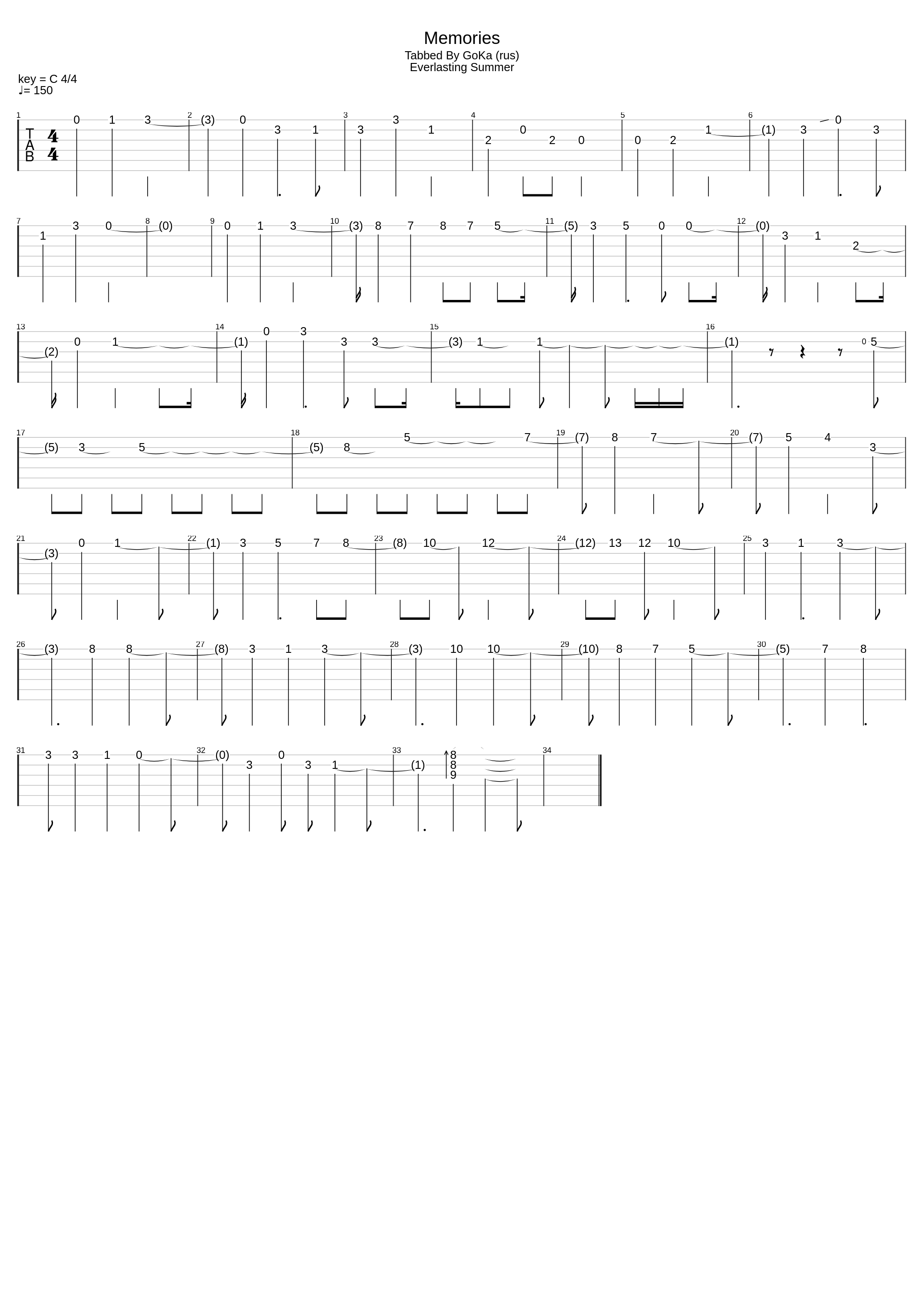 Memories_Everlasting Summer_1