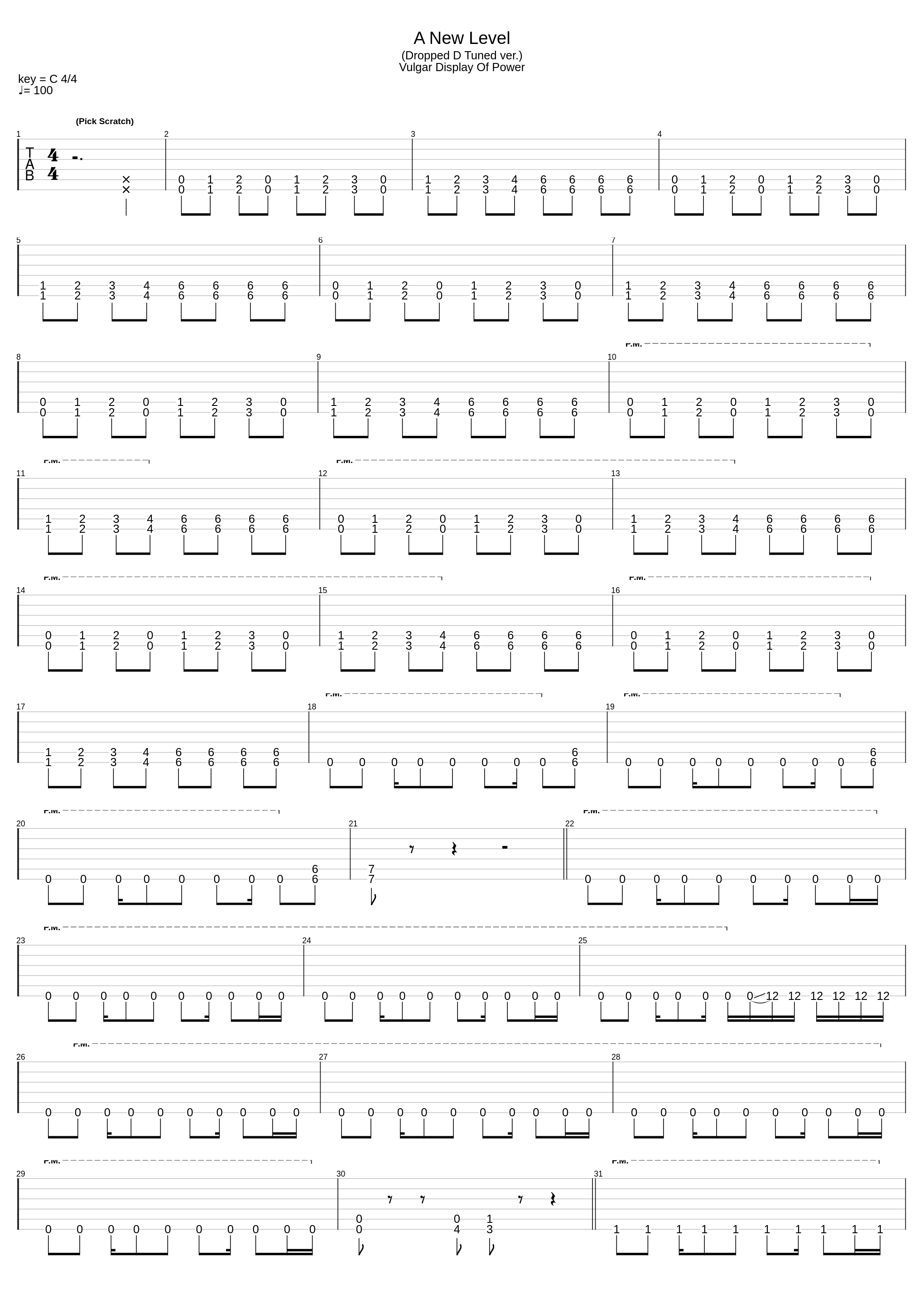 A New Level - Drop D Tuned_Pantera_1