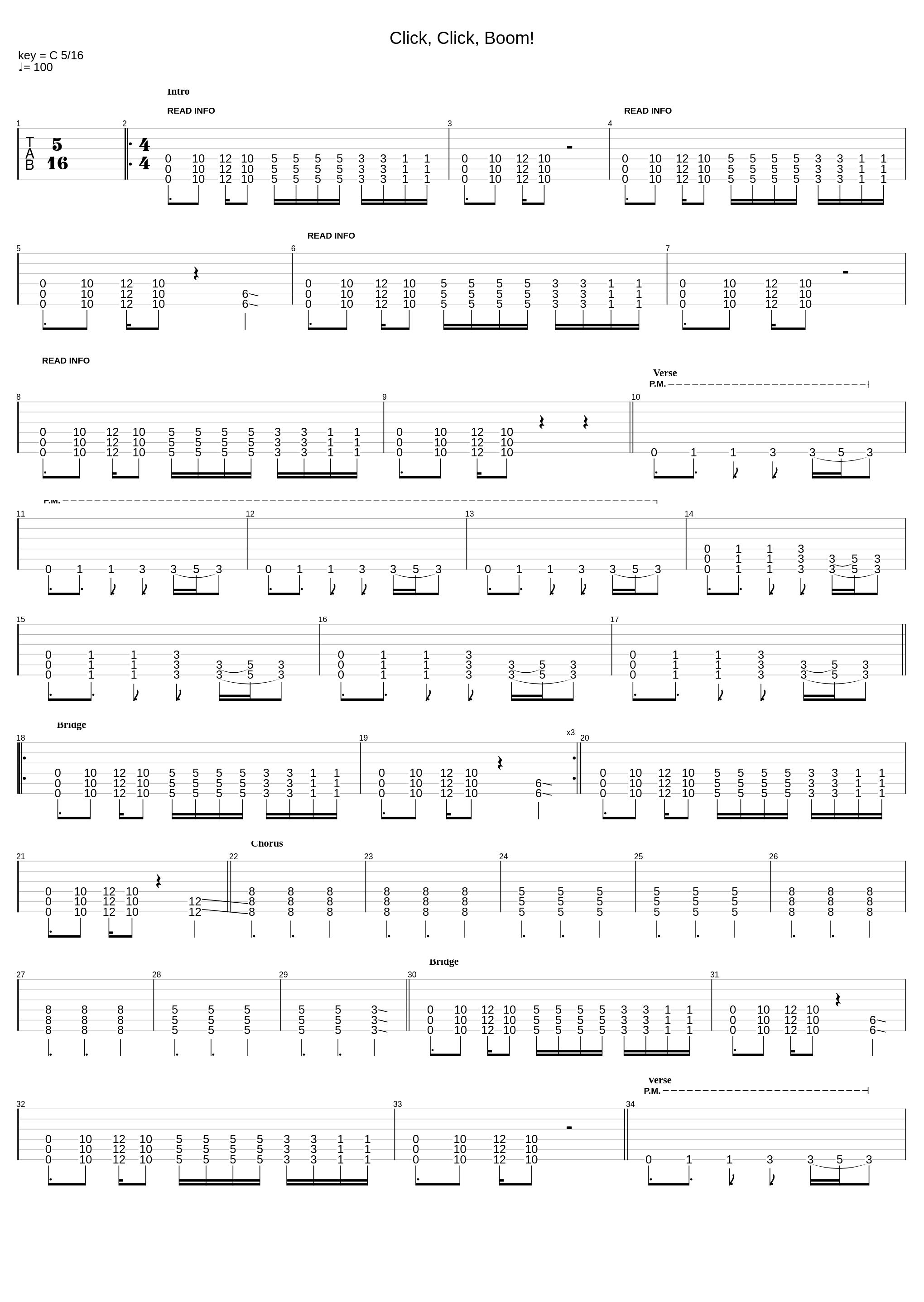 Click Click Boom_Saliva_1