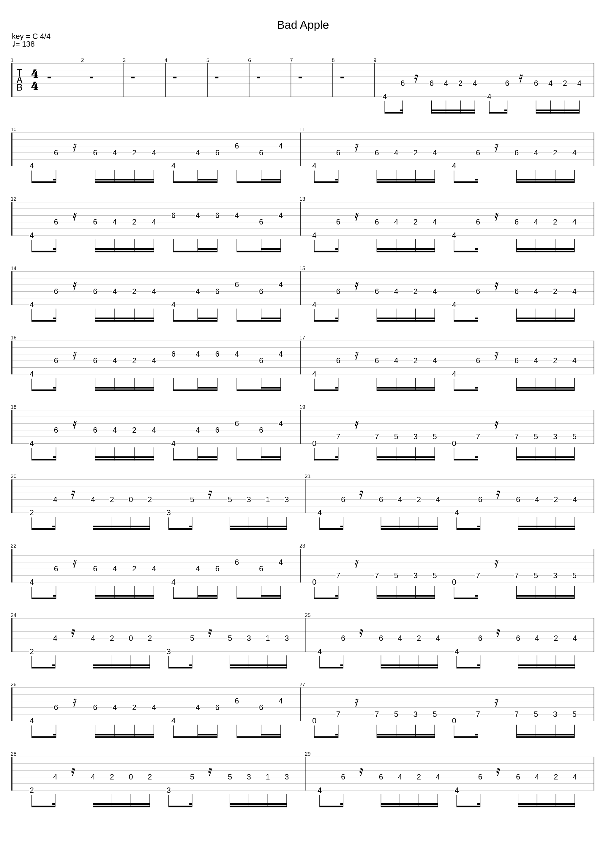 Bad Apple Feat. Nomico_Zun (Touhou Project)_1