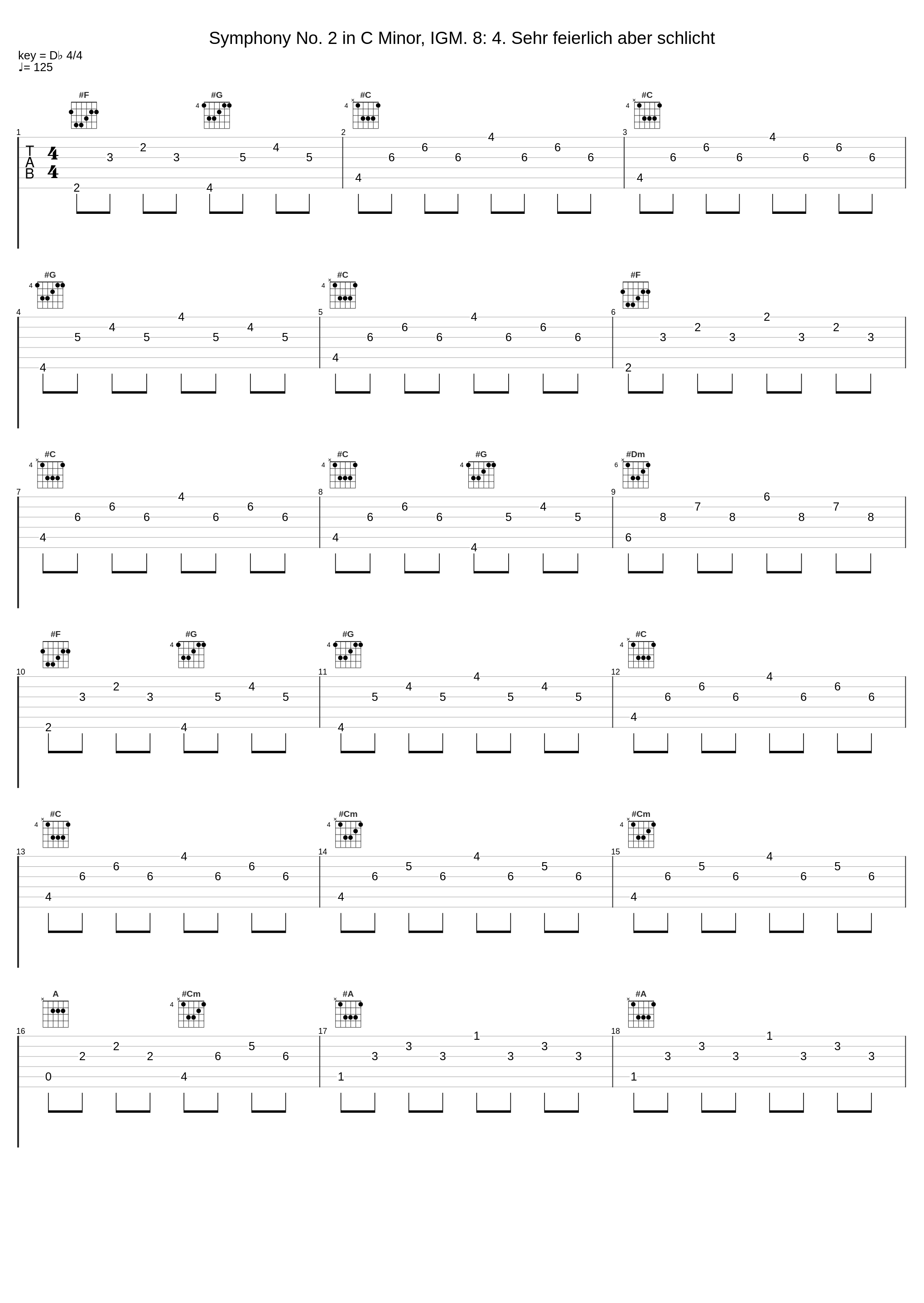 Symphony No. 2 in C Minor, IGM. 8: 4. Sehr feierlich aber schlicht_David Ennarqua,Gustav Mahler_1