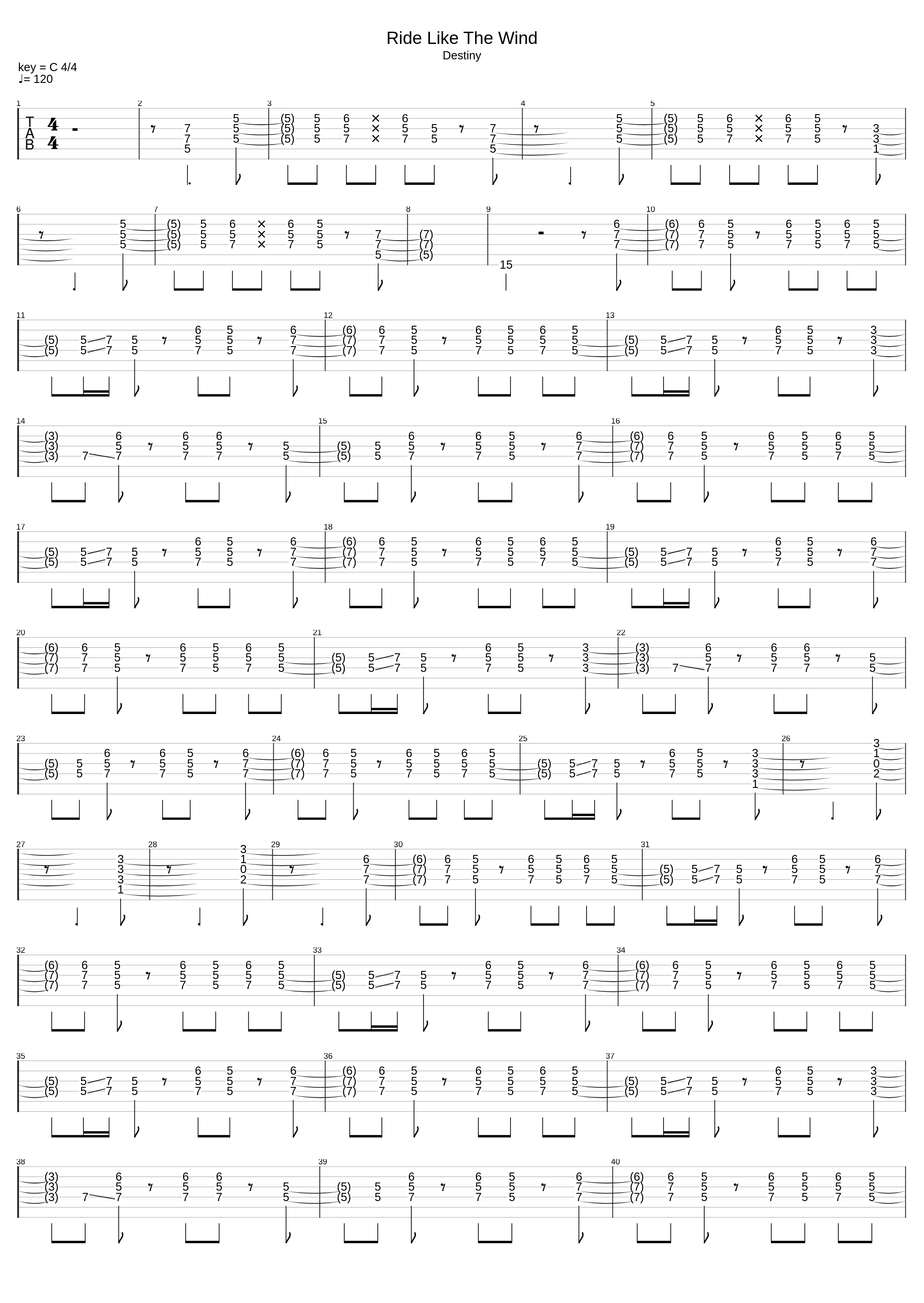 Ride Like The Wind_Saxon_1