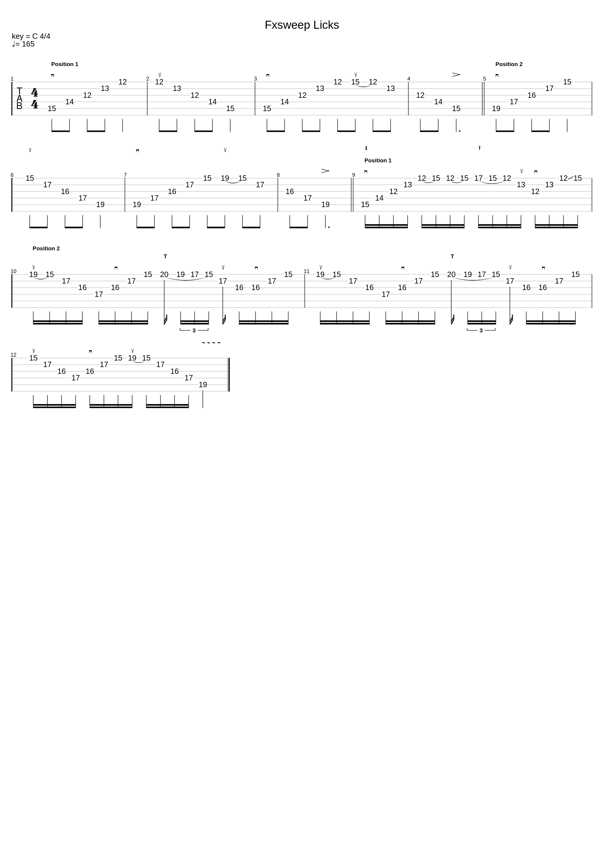 Fxsweep Licks_Sweep Exercises_1