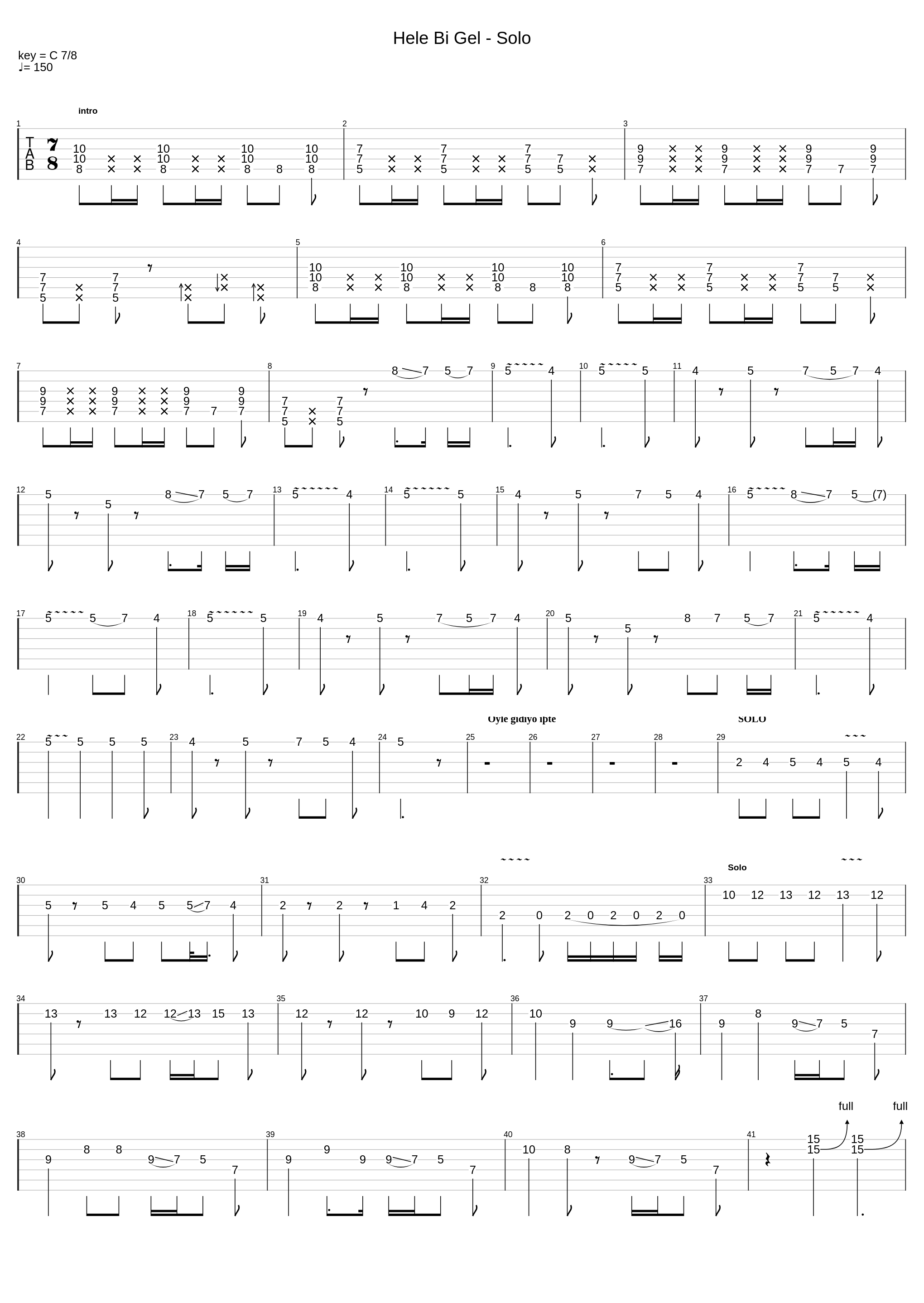 Hele Bi Gel - Solo_Pinhani_1