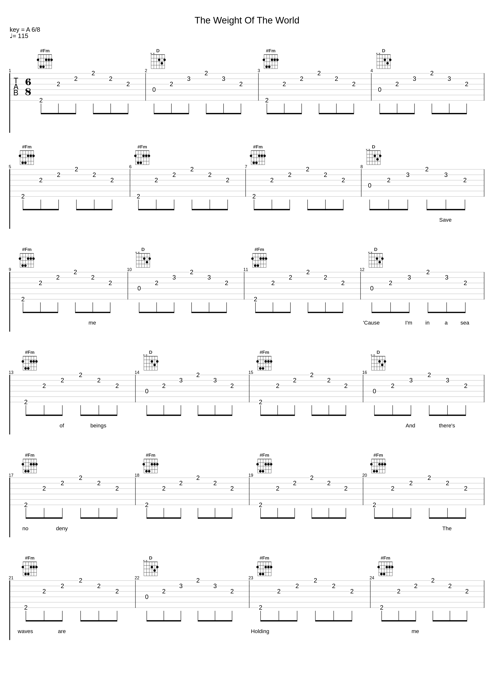 The Weight Of The World_Antimatter_1