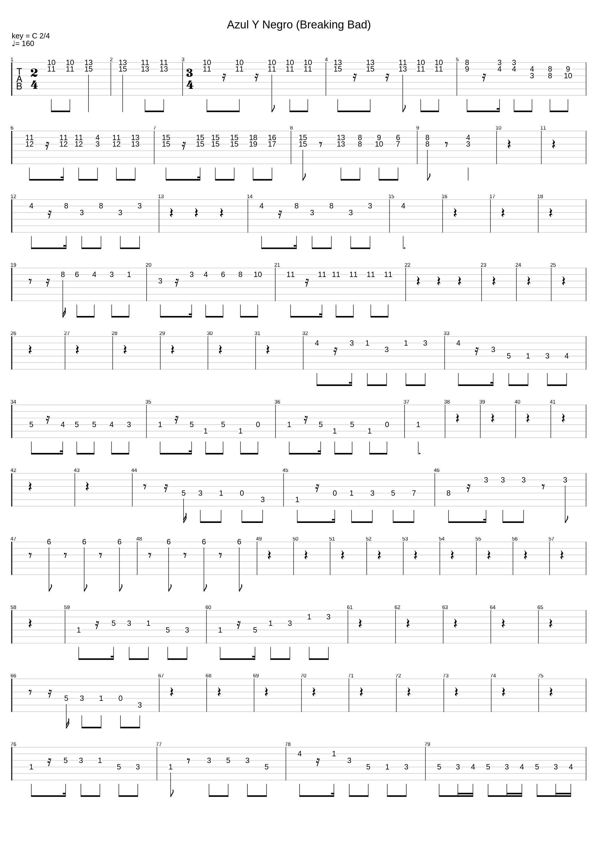 Azul Y Negro (Breaking Bad)_Los Cuates De Sinaloa_1