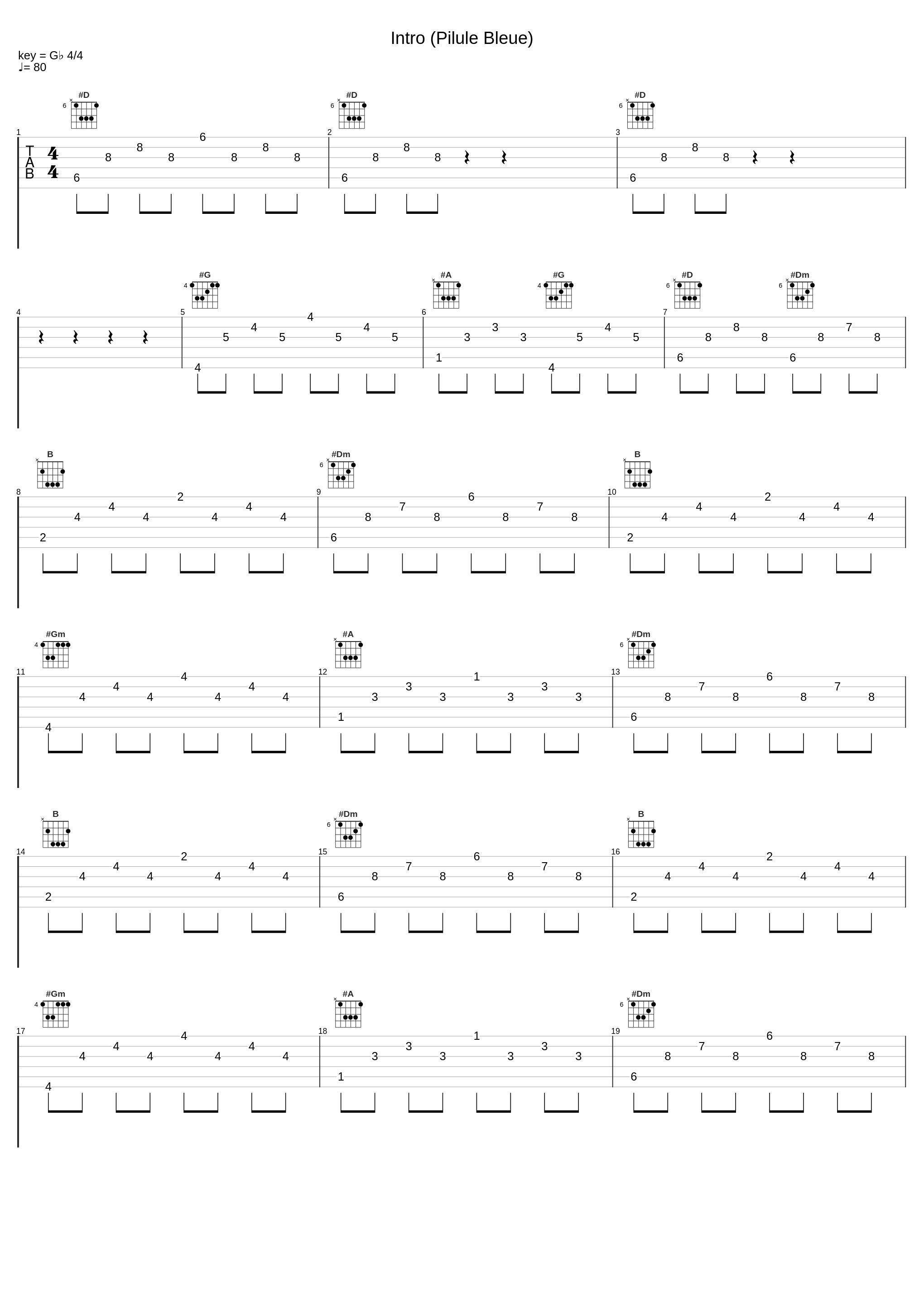 Intro (Pilule Bleue)_Gims_1