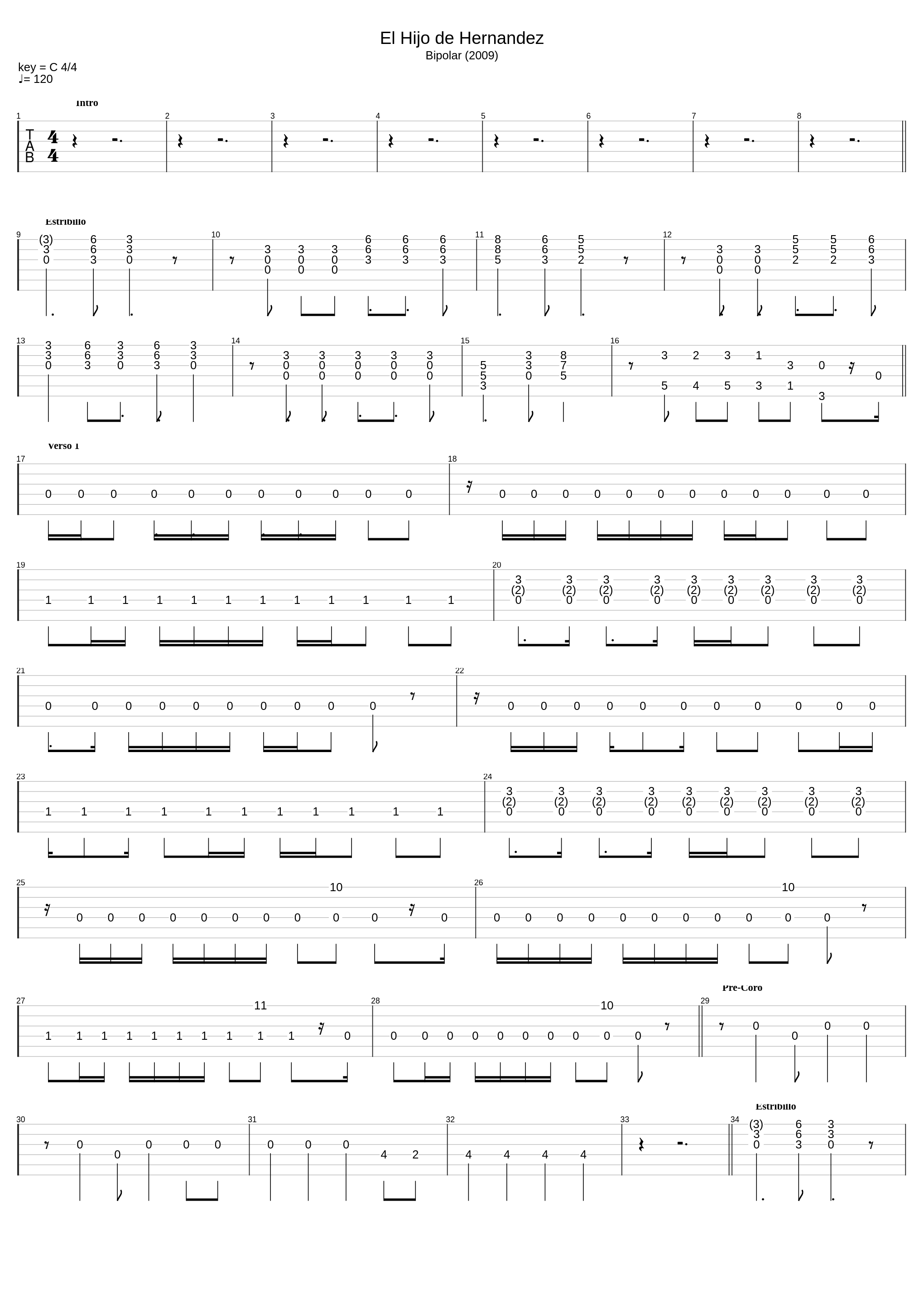 El Hijo De Hernandez_El Cuarteto De Nos_1