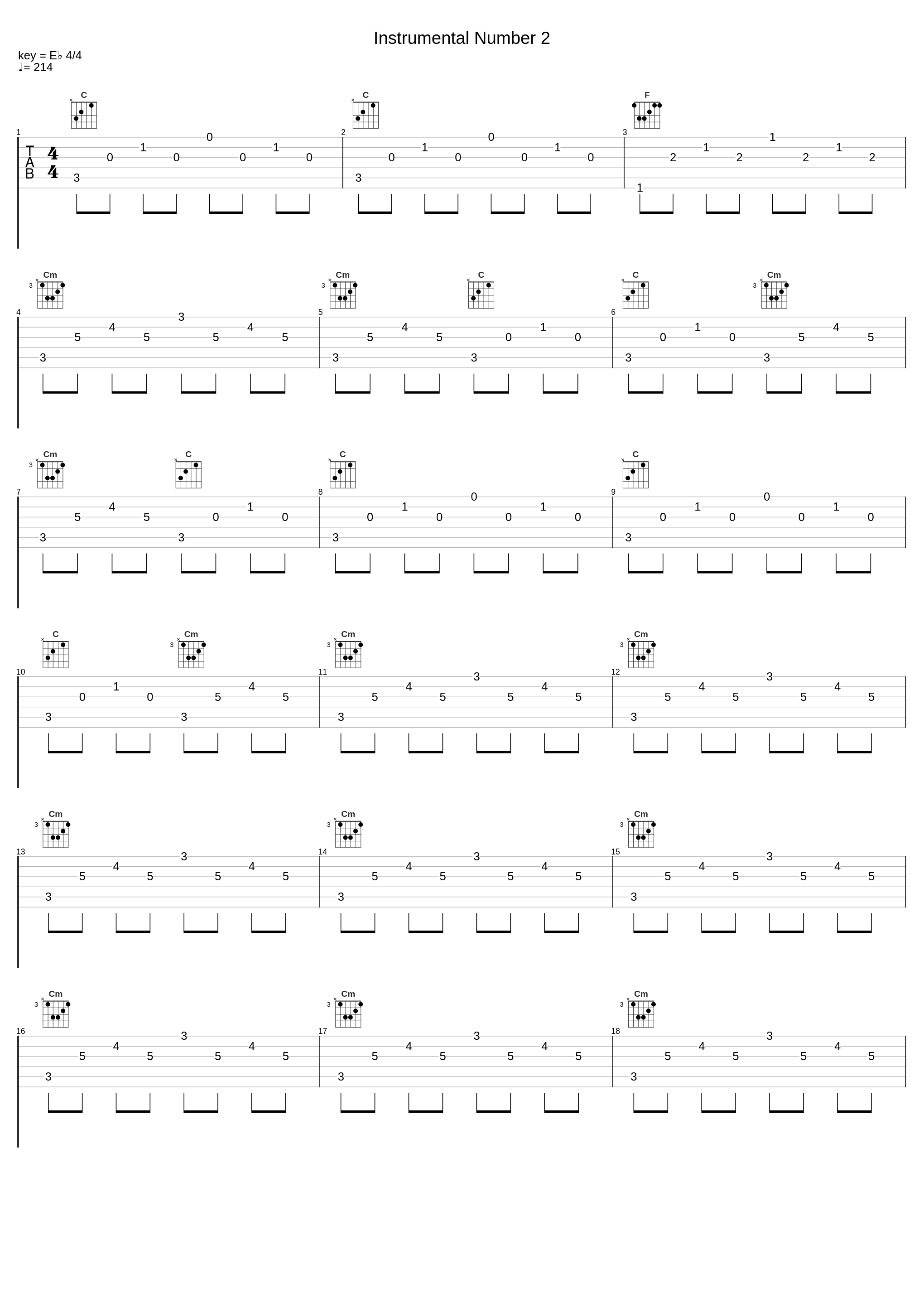 Instrumental Number 2_Michael Chapman_1