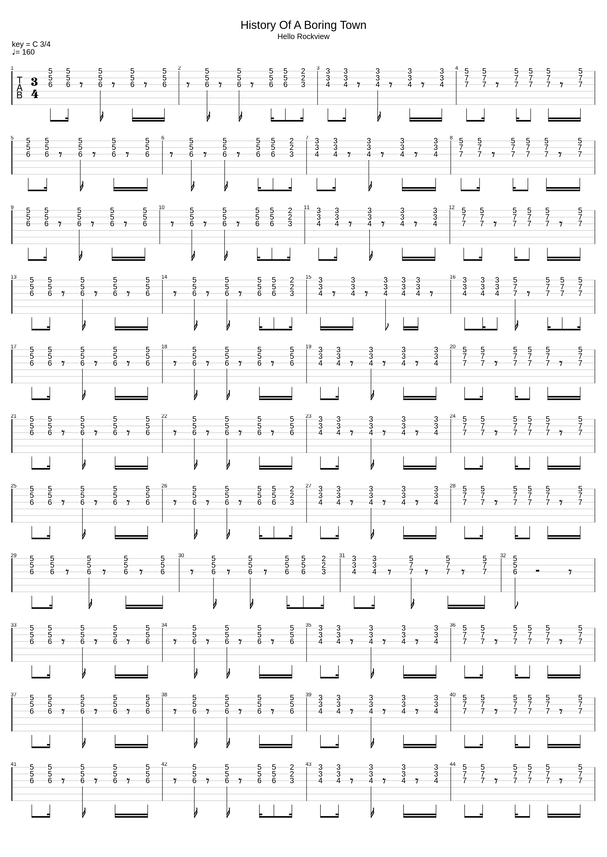 History Of A Boring Town_Less Than Jake_1