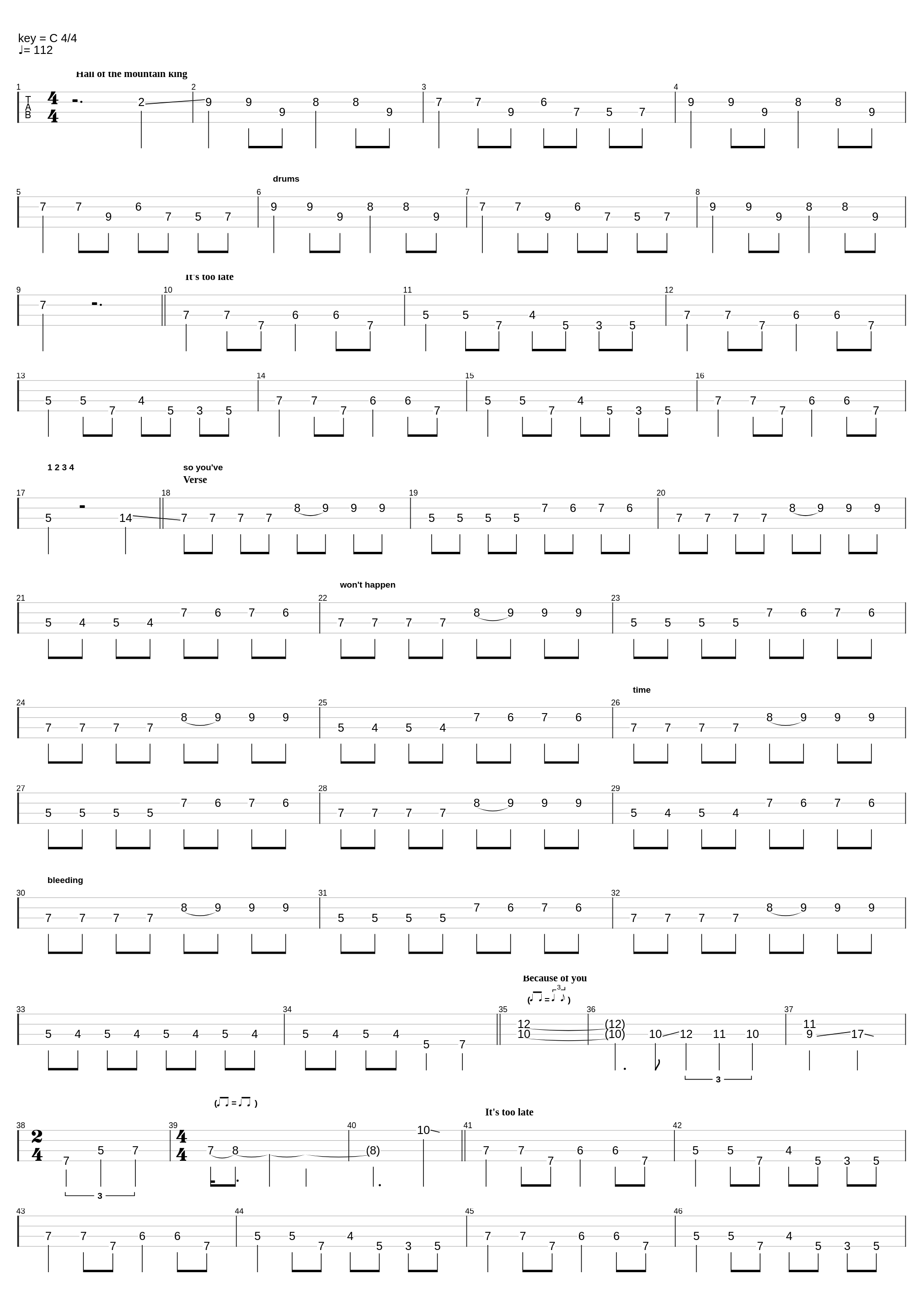 Too Late: Frozen_Type O Negative_1