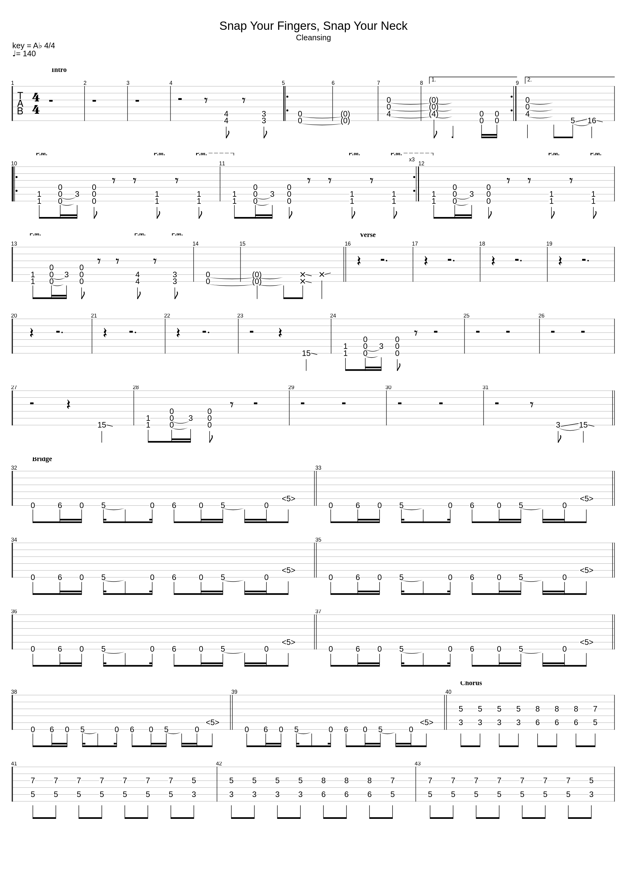 Snap Your Fingers Snap Your Neck_Prong_1