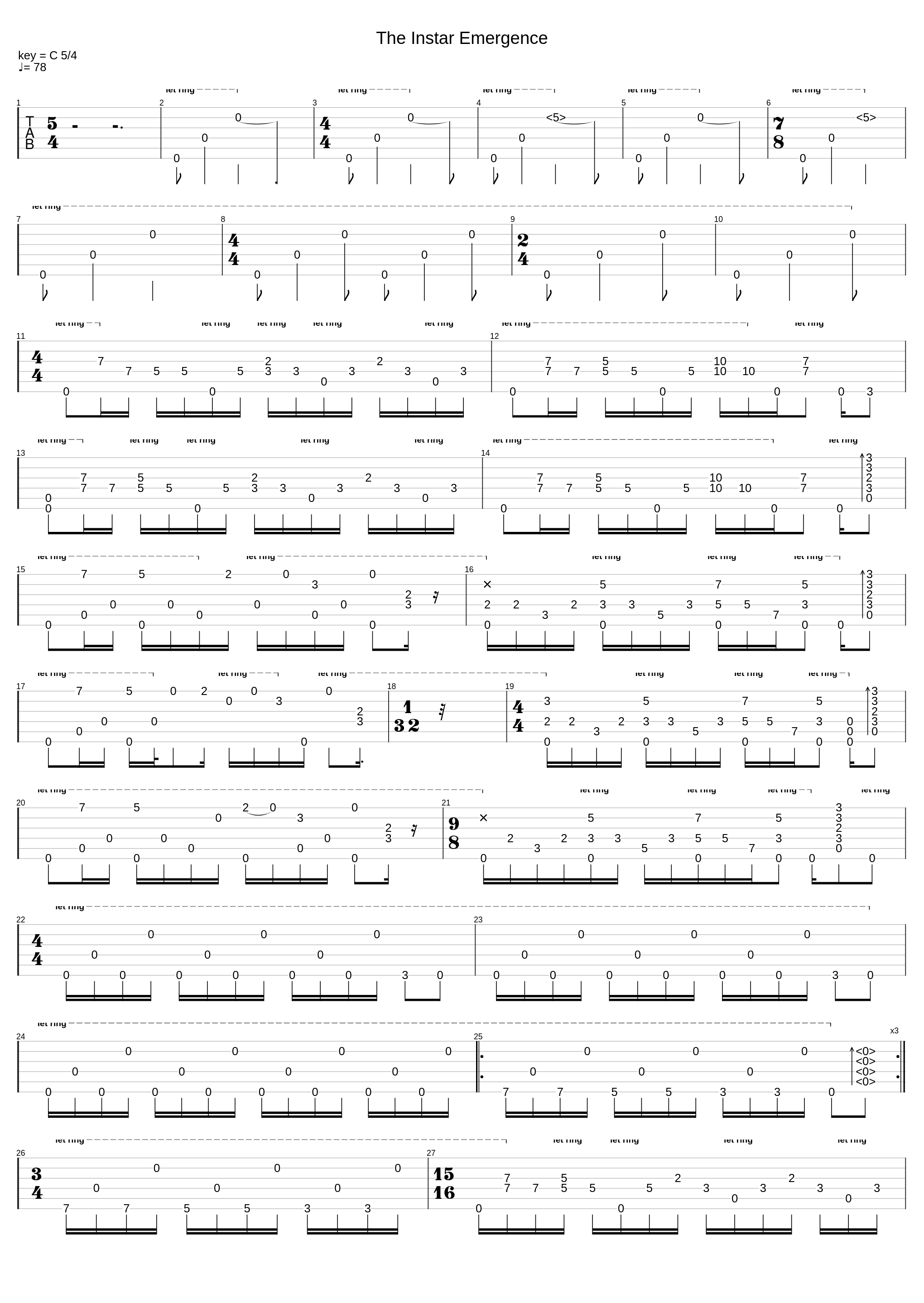 The Instar Emergence_3301_1