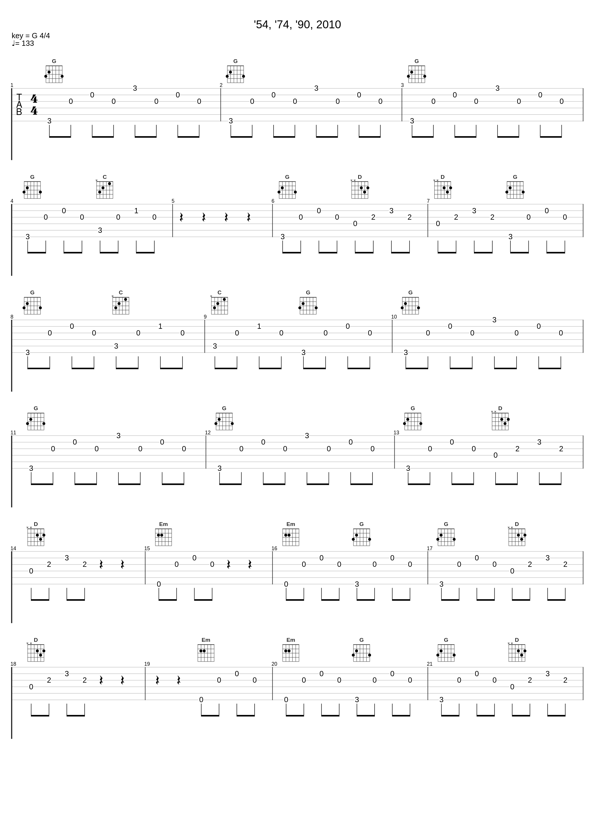 '54, '74, '90, 2010_Sportfreunde Stiller_1