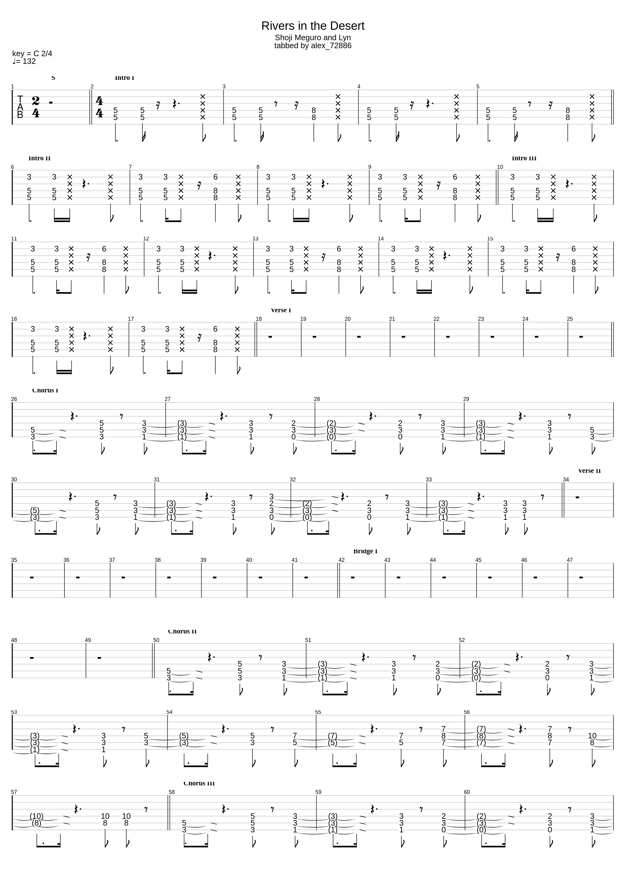 Rivers In The Desert (Persona 5)_Shoji Meguro_1