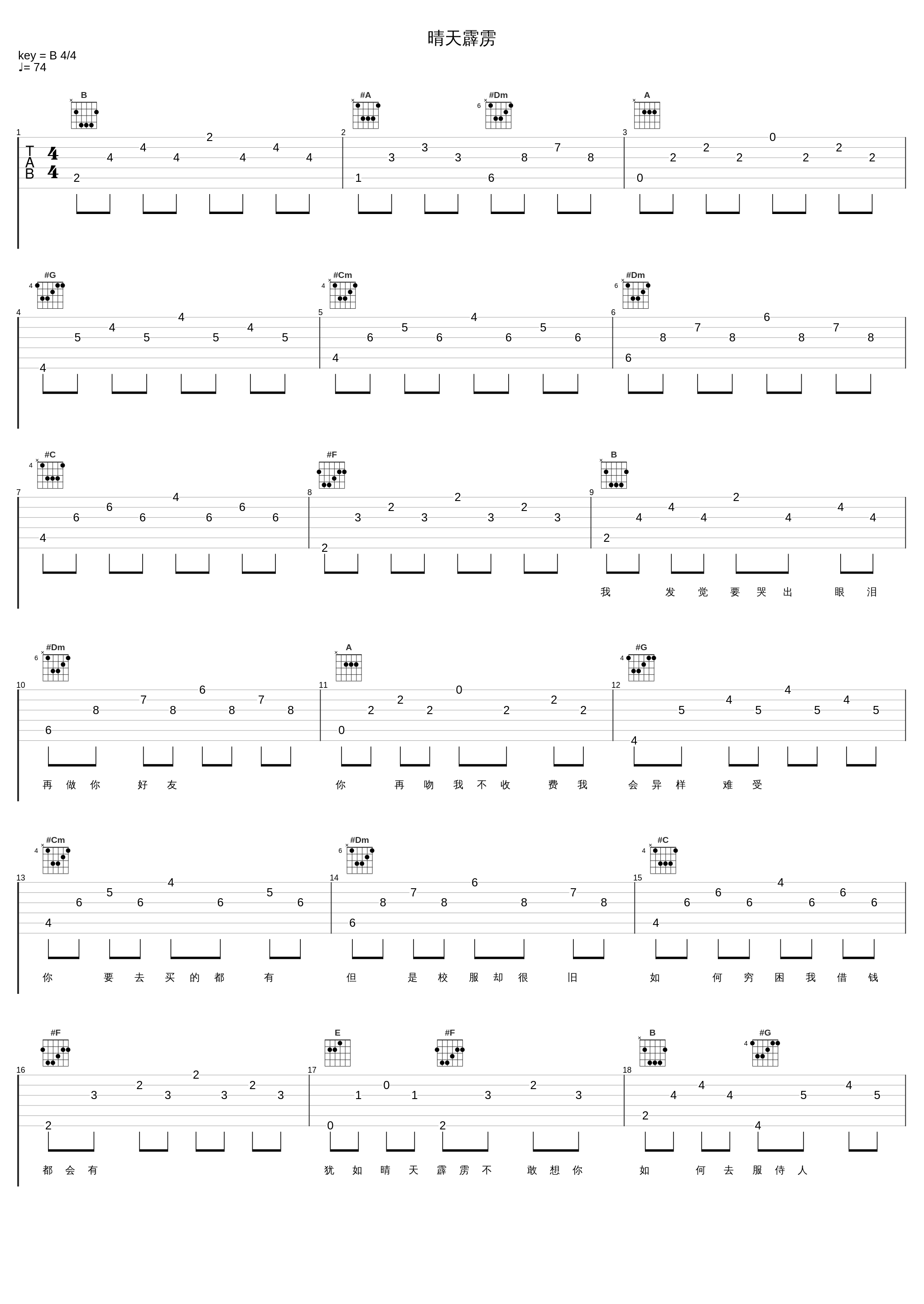 晴天霹雳_Shine_1