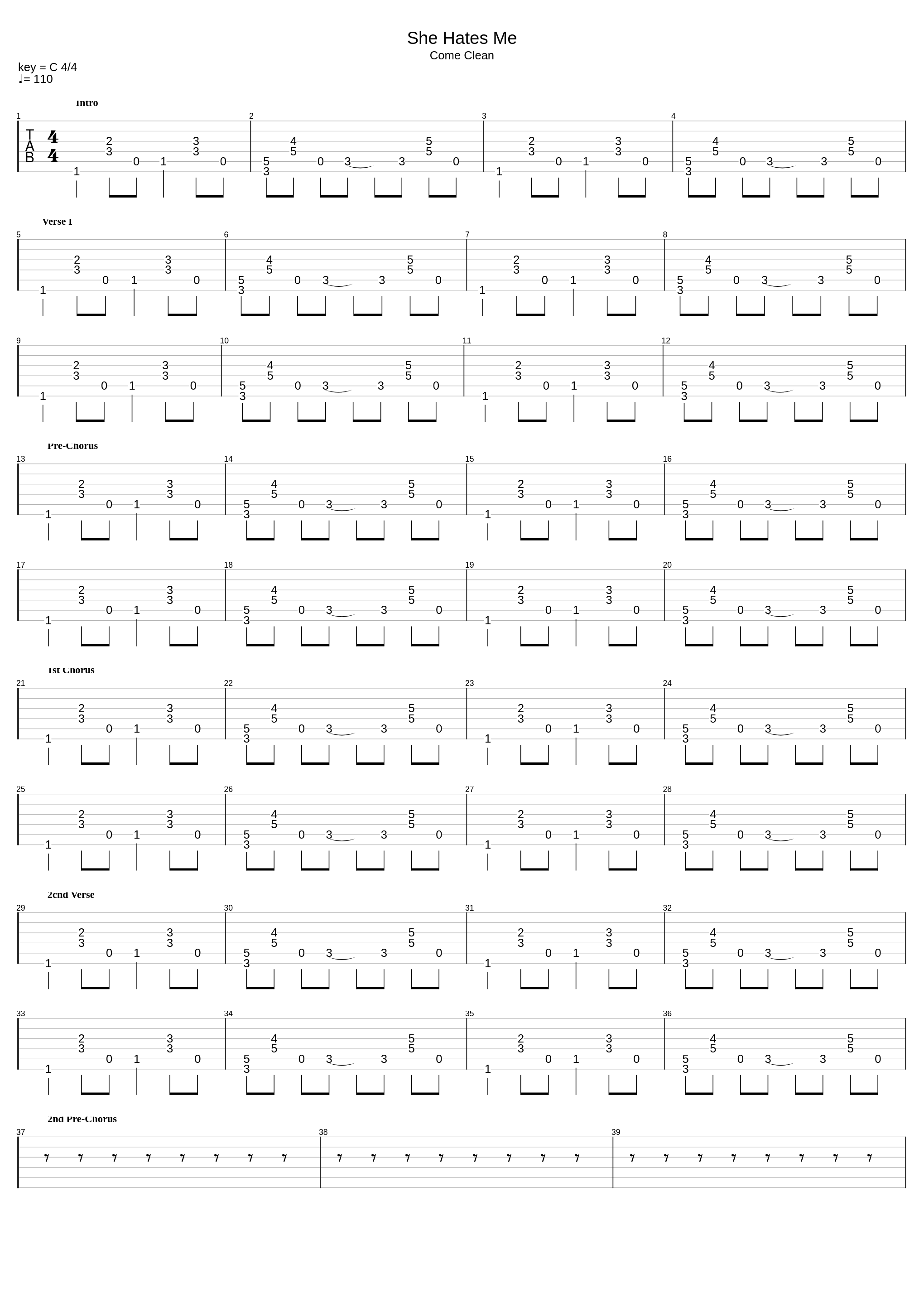 She Hates Me_Puddle Of Mudd_1