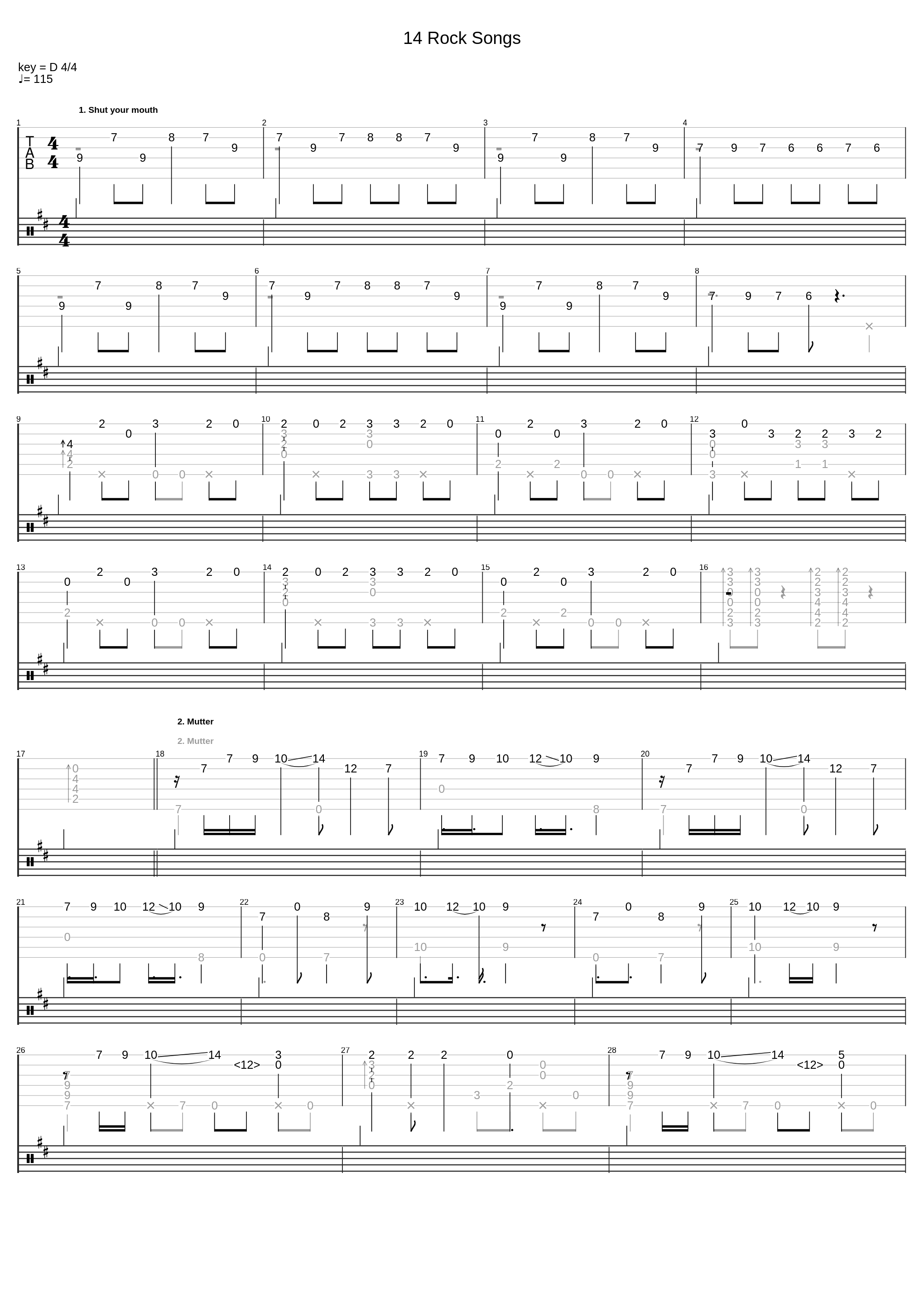 14 Rock Songs_Eiro Nareth_1