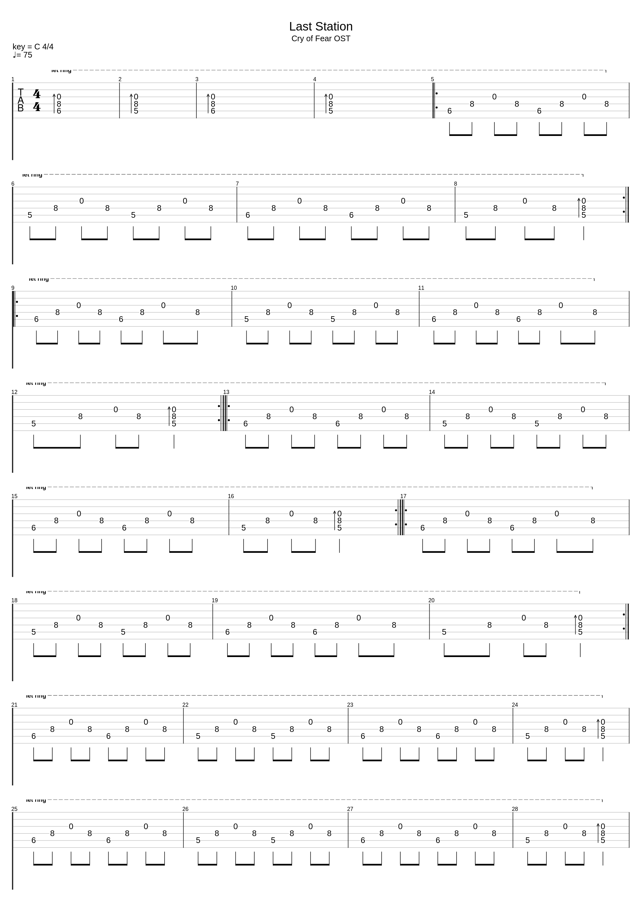 Last Station_Cry Of Fear_1