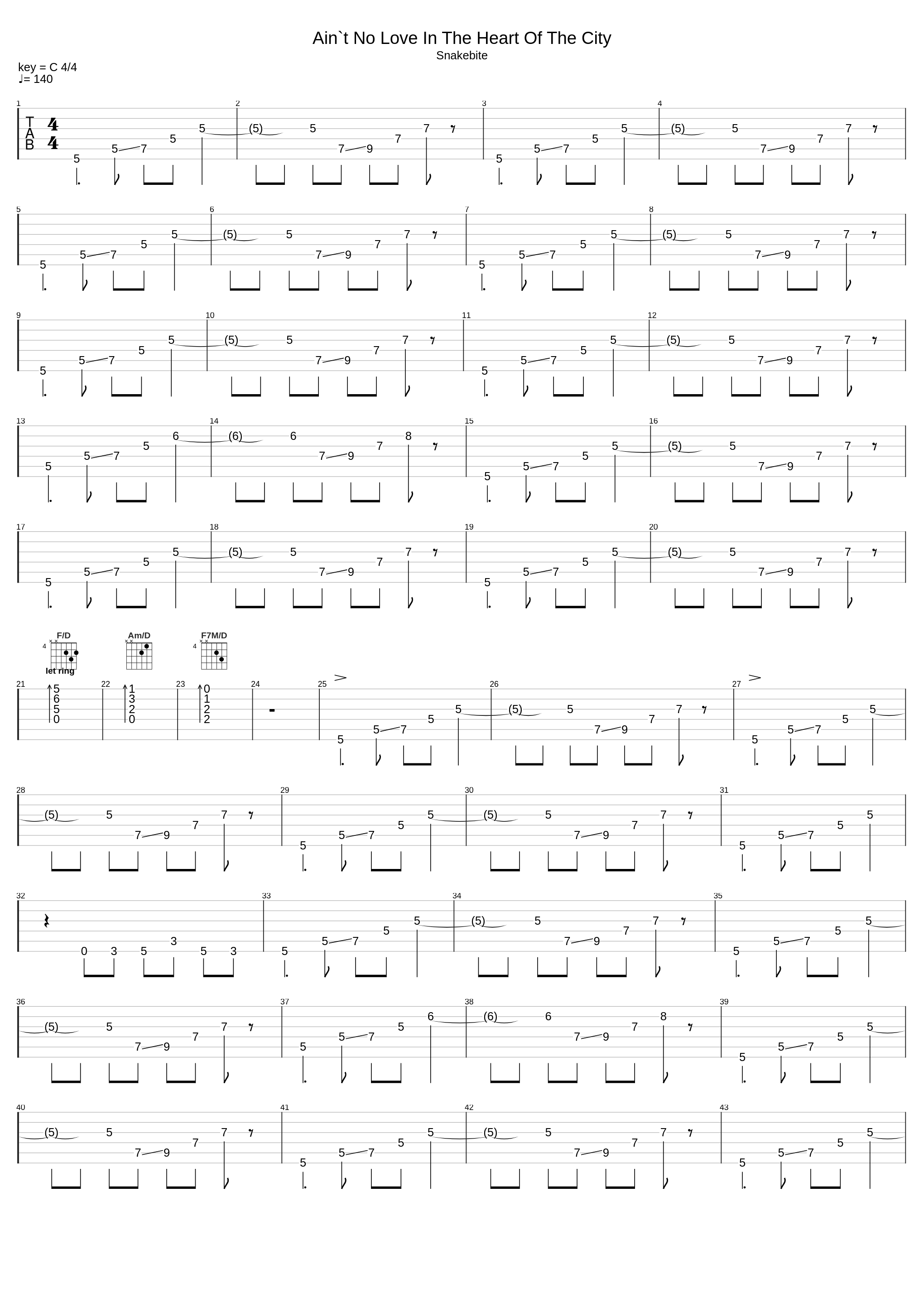 Aint No Love In The Heart Of The City_Whitesnake_1