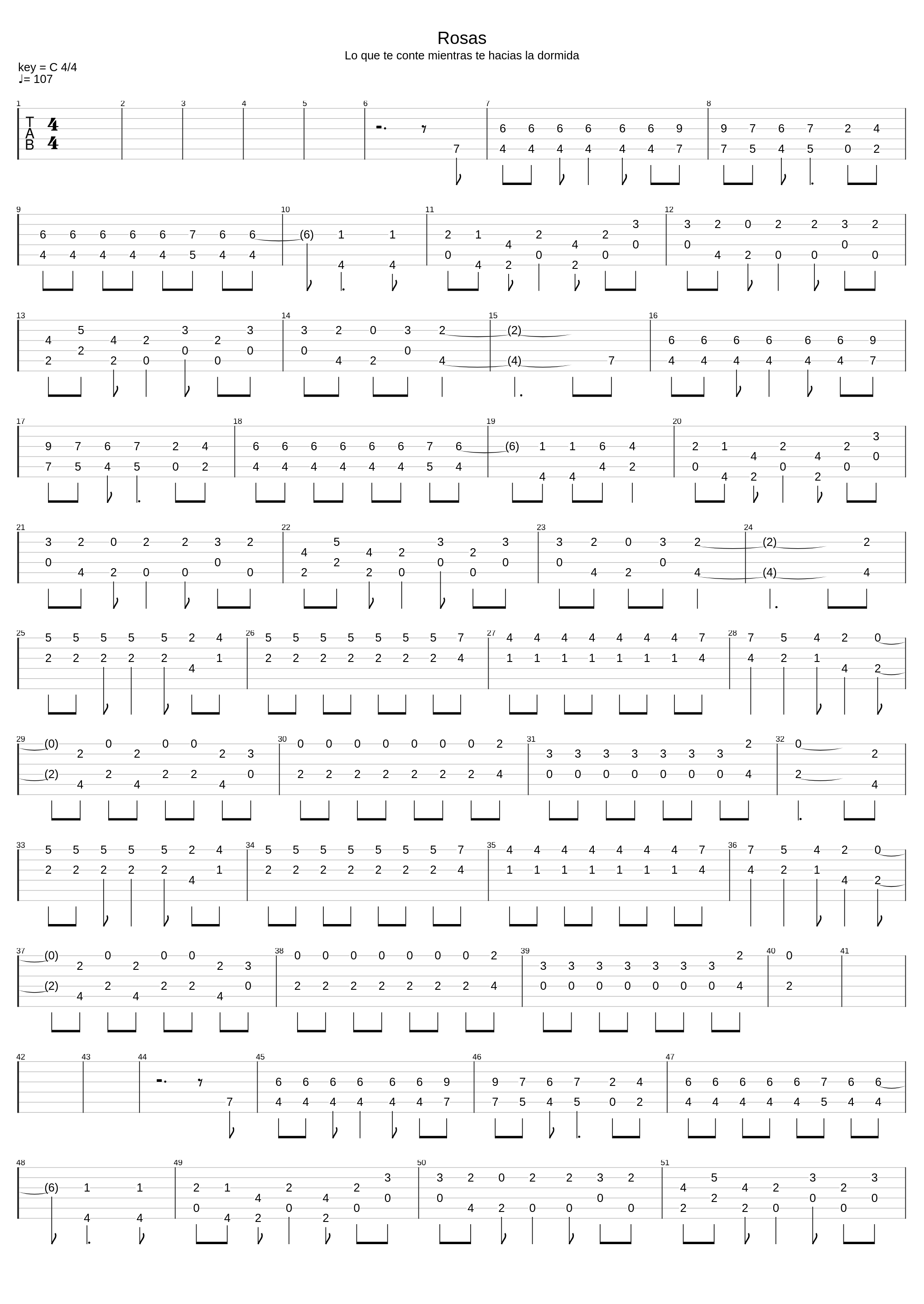 Rosas_La Oreja De Van Gogh_1