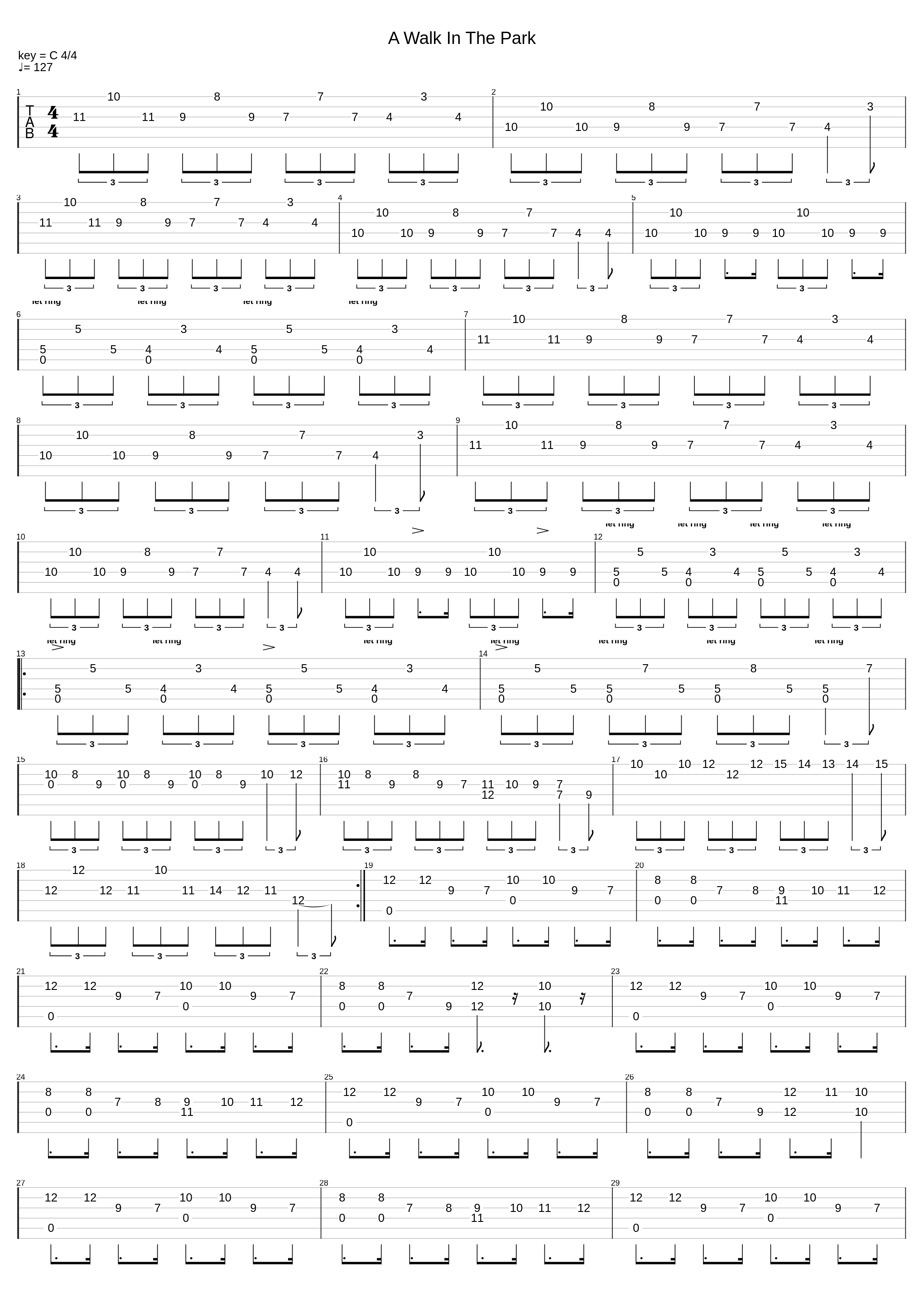 A Walk In The Park_Al Pink_1