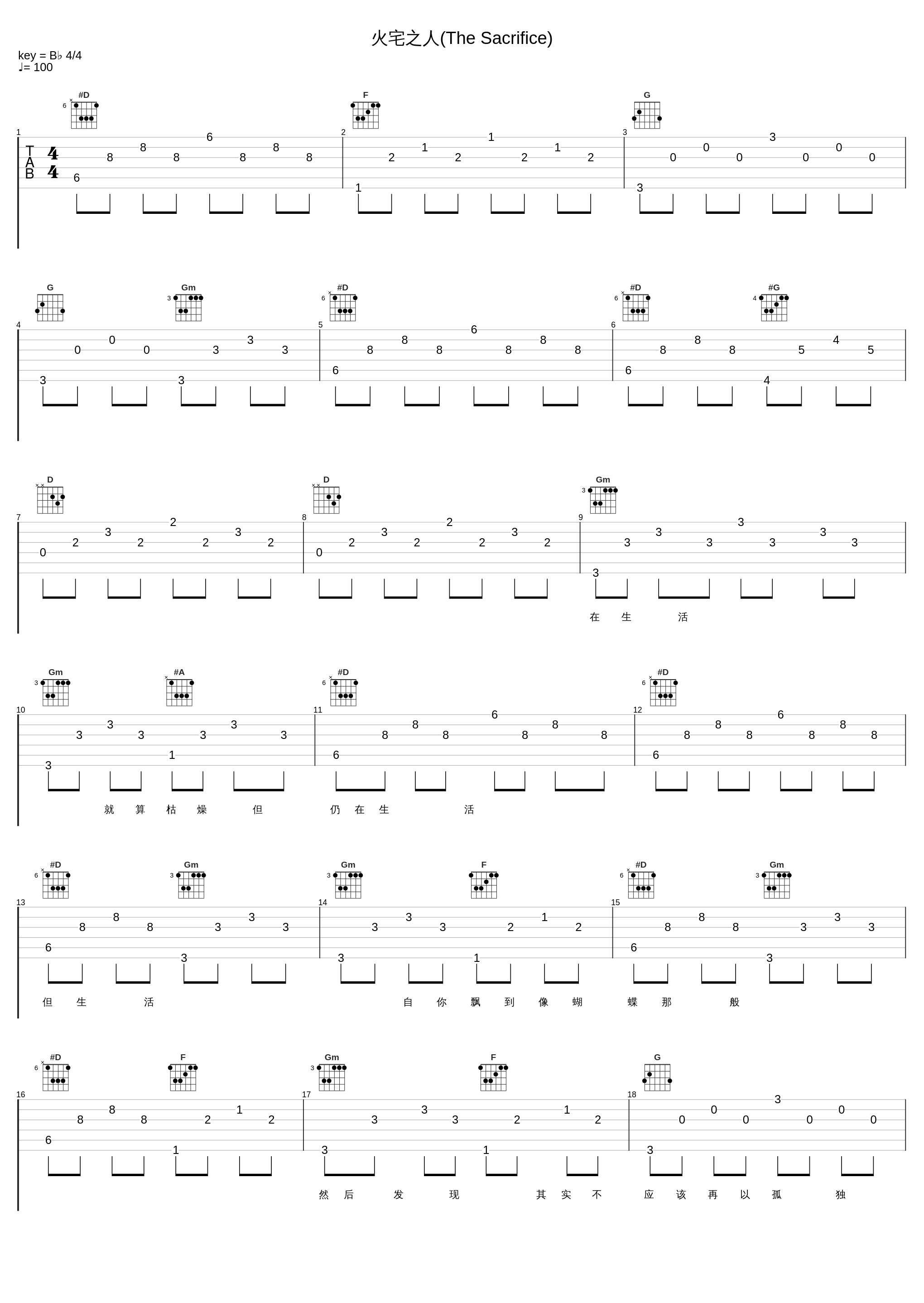 火宅之人(The Sacrifice)_郑秀文_1