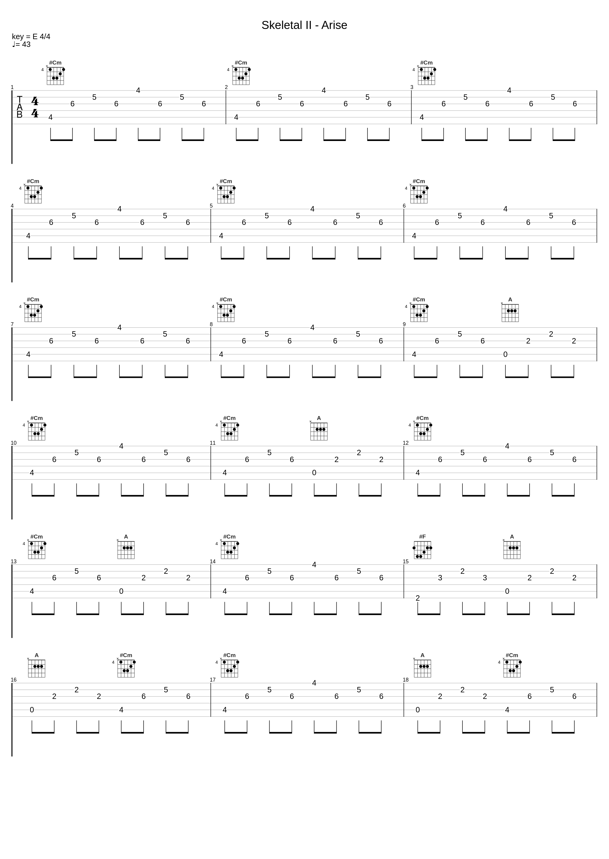 Skeletal II - Arise_Heart Of A Coward_1