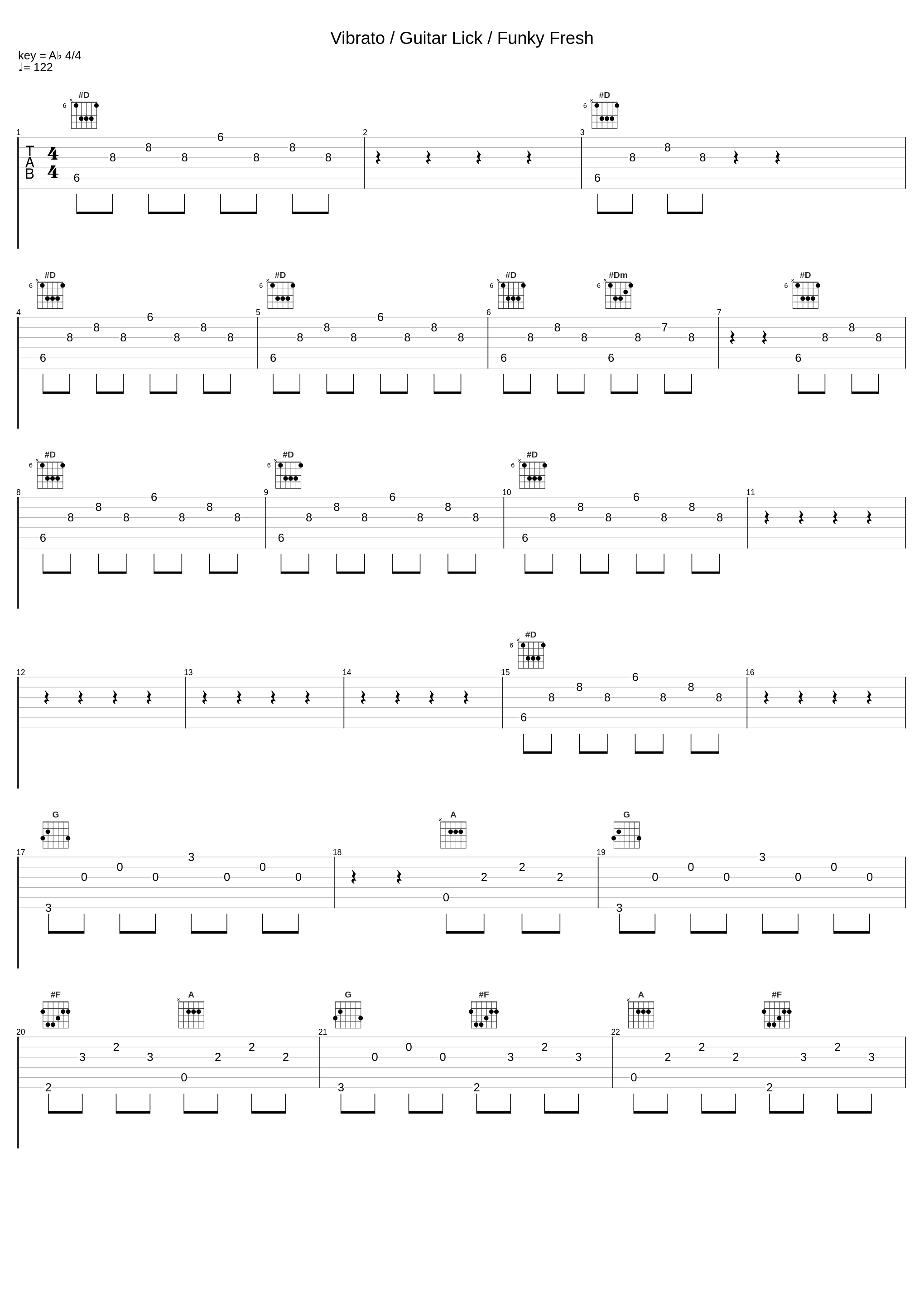 Vibrato / Guitar Lick / Funky Fresh_Sonic Youth_1