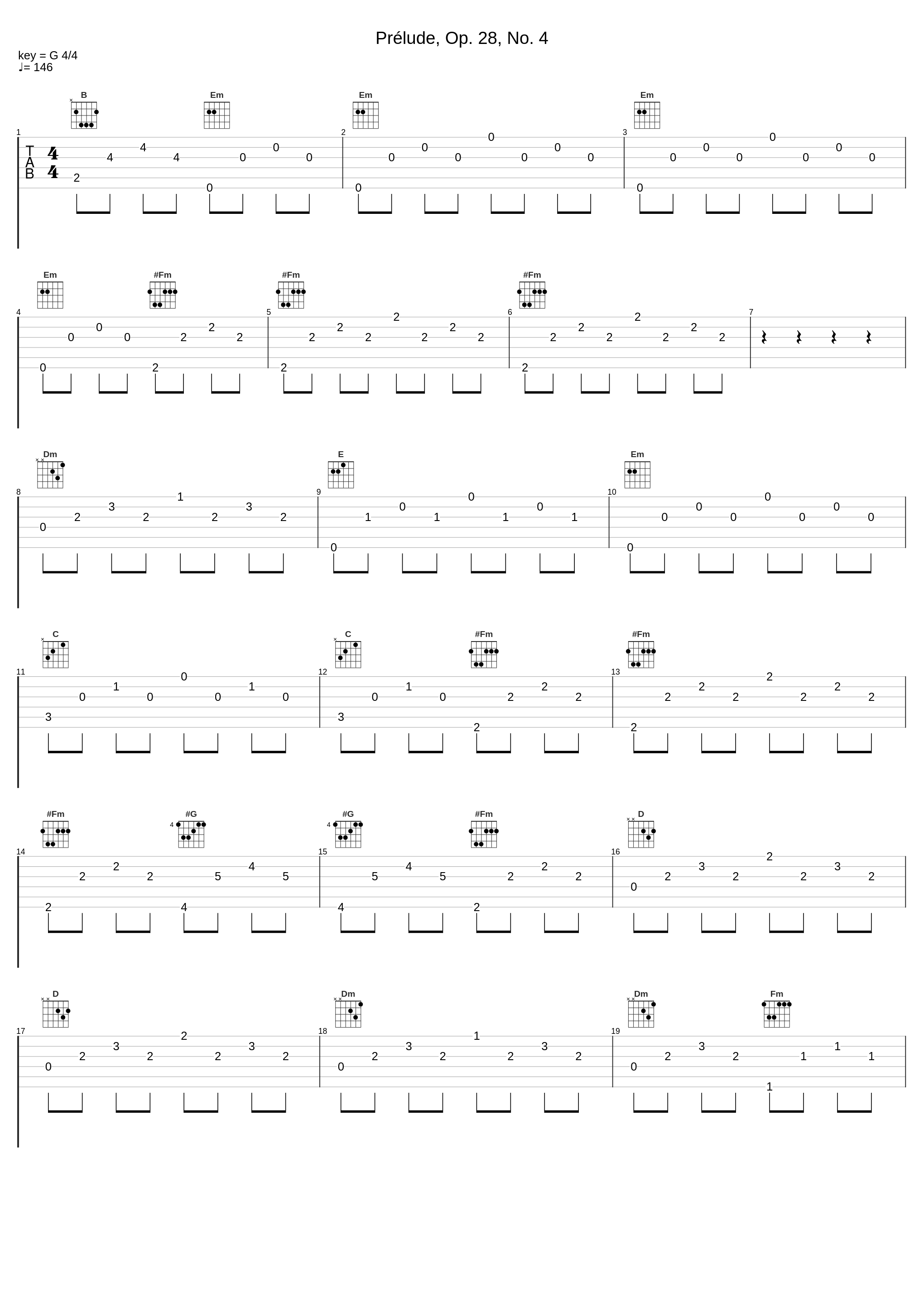 Prélude, Op. 28, No. 4_Oriol Jurgens,Frédéric Chopin_1