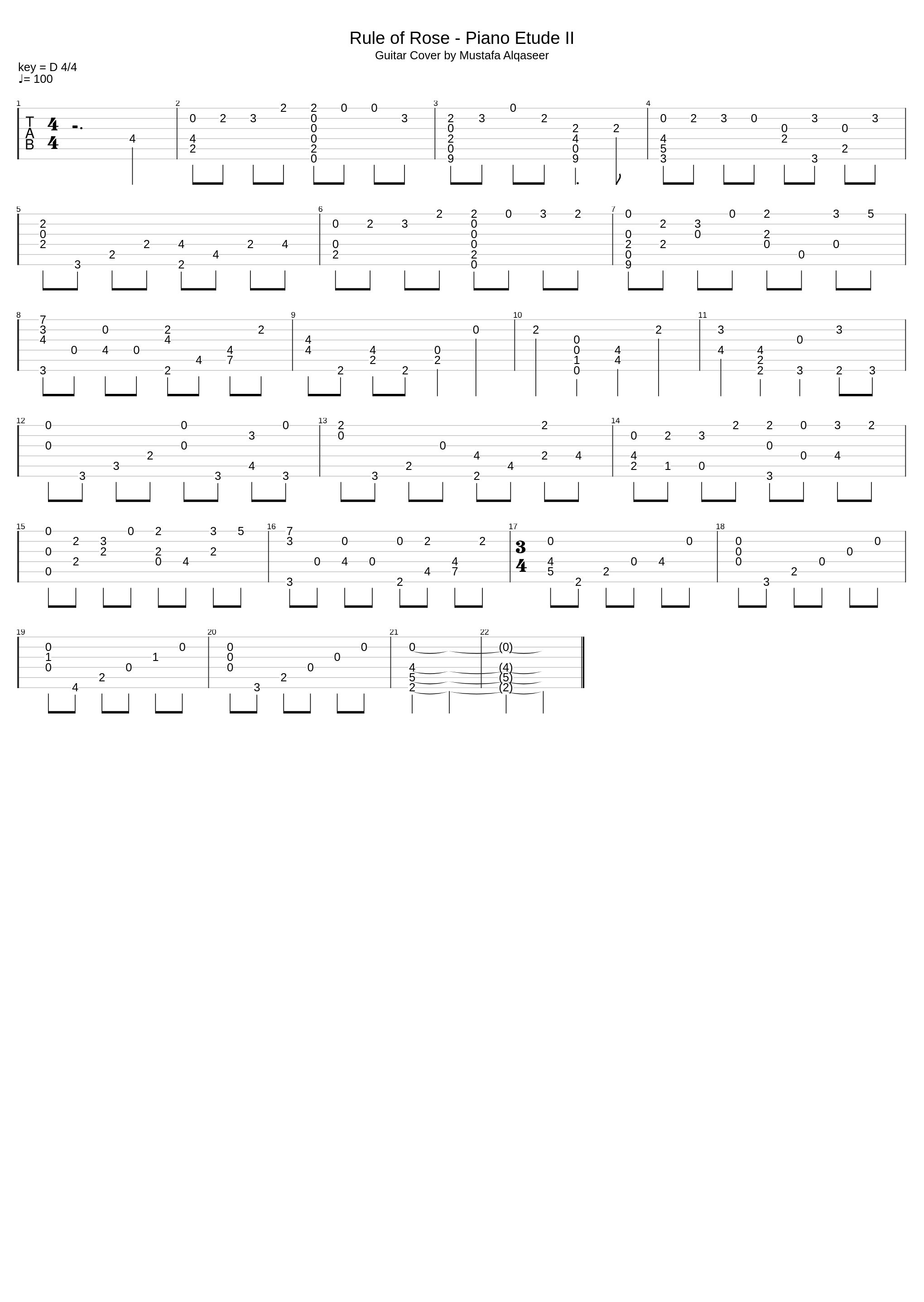 Rule of Rose Piano Etude 2_Mustafa Alqaseer_1