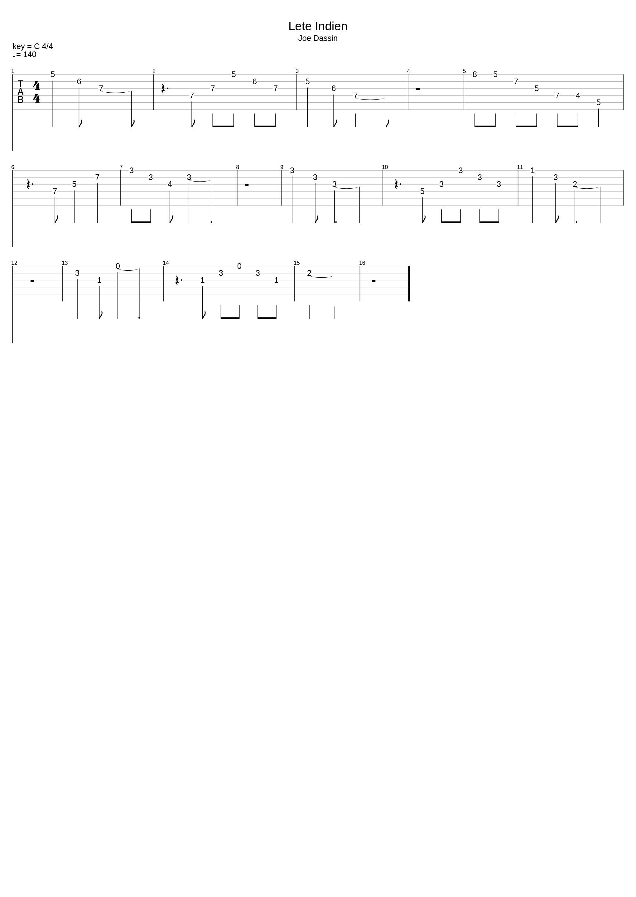 L'été Indien_Joe Dassin_1