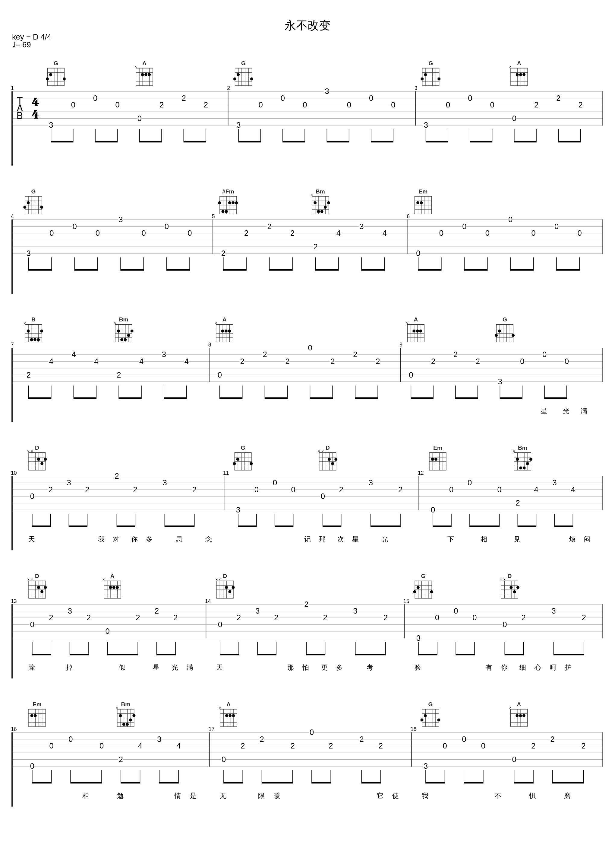 永不改变_陈松伶_1