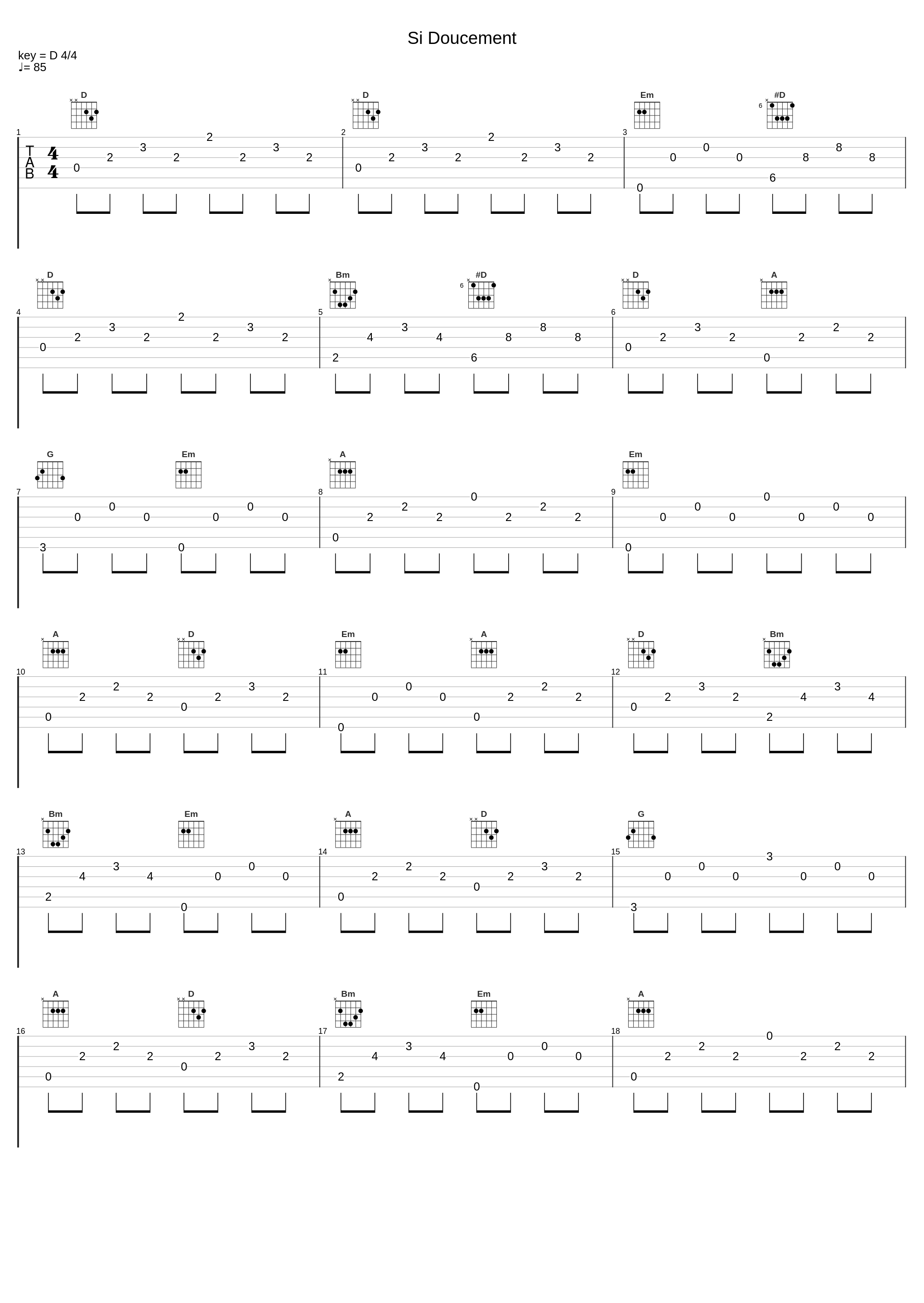 Si Doucement_Harmonium_1