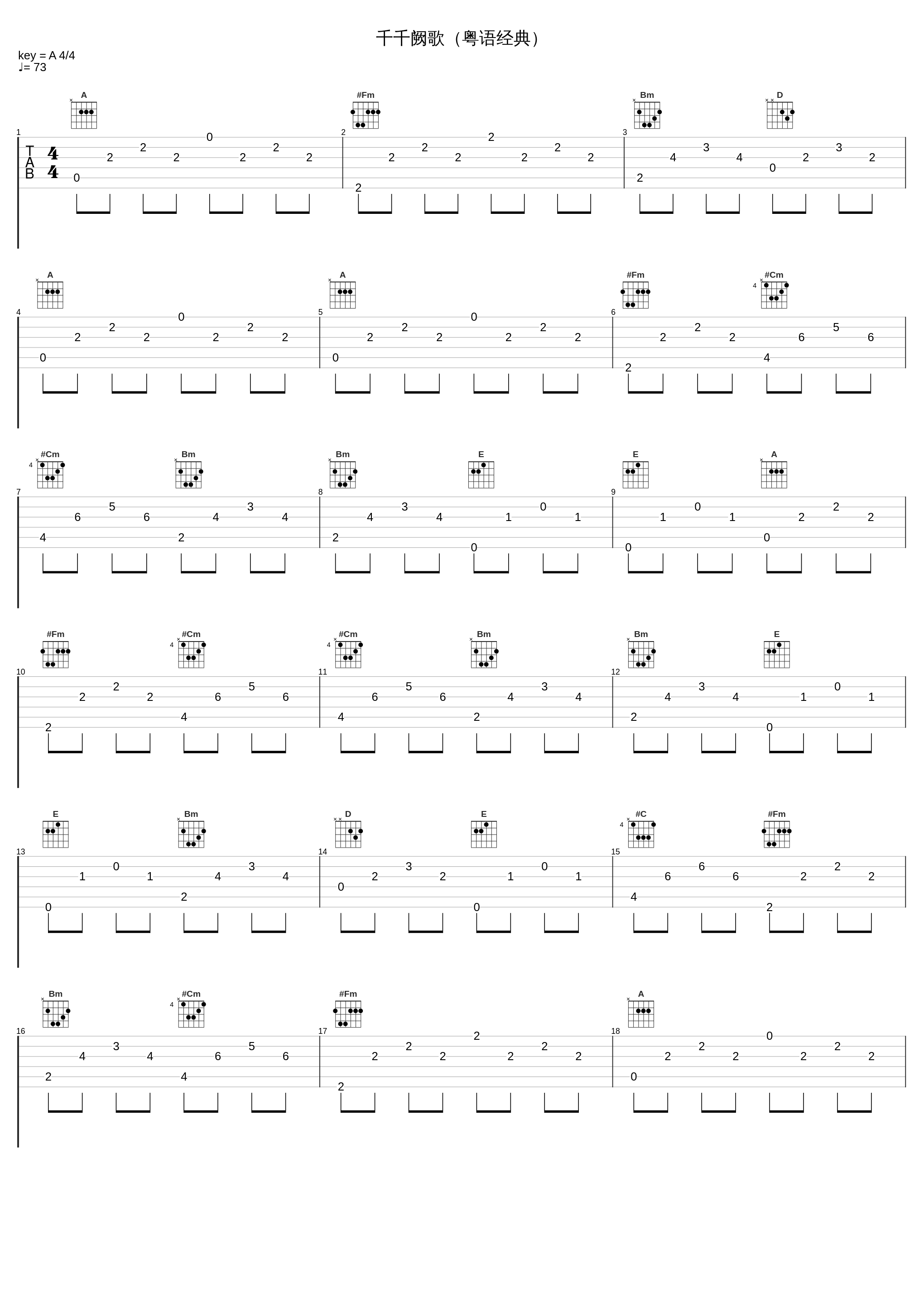 千千阙歌（粤语经典）_方磊_1