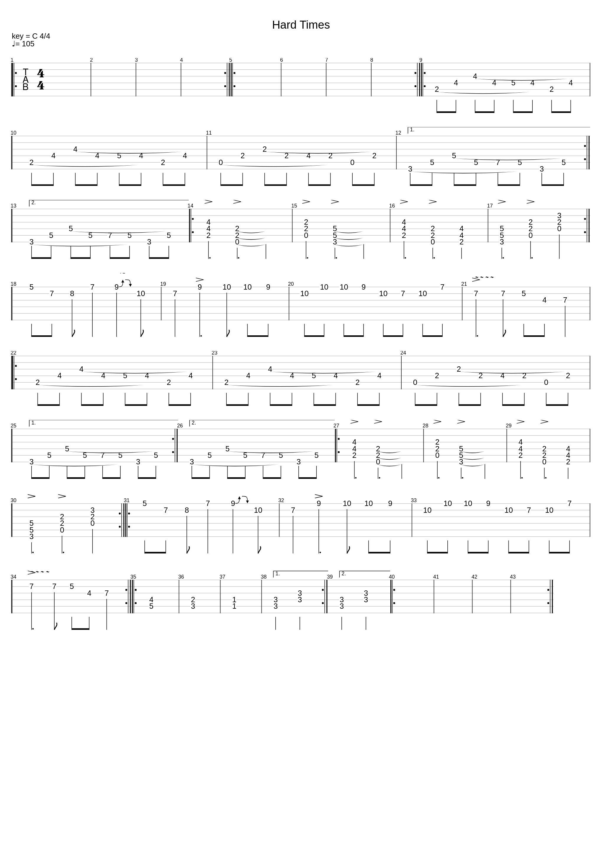 Hard Times_Heaven And Hell_1