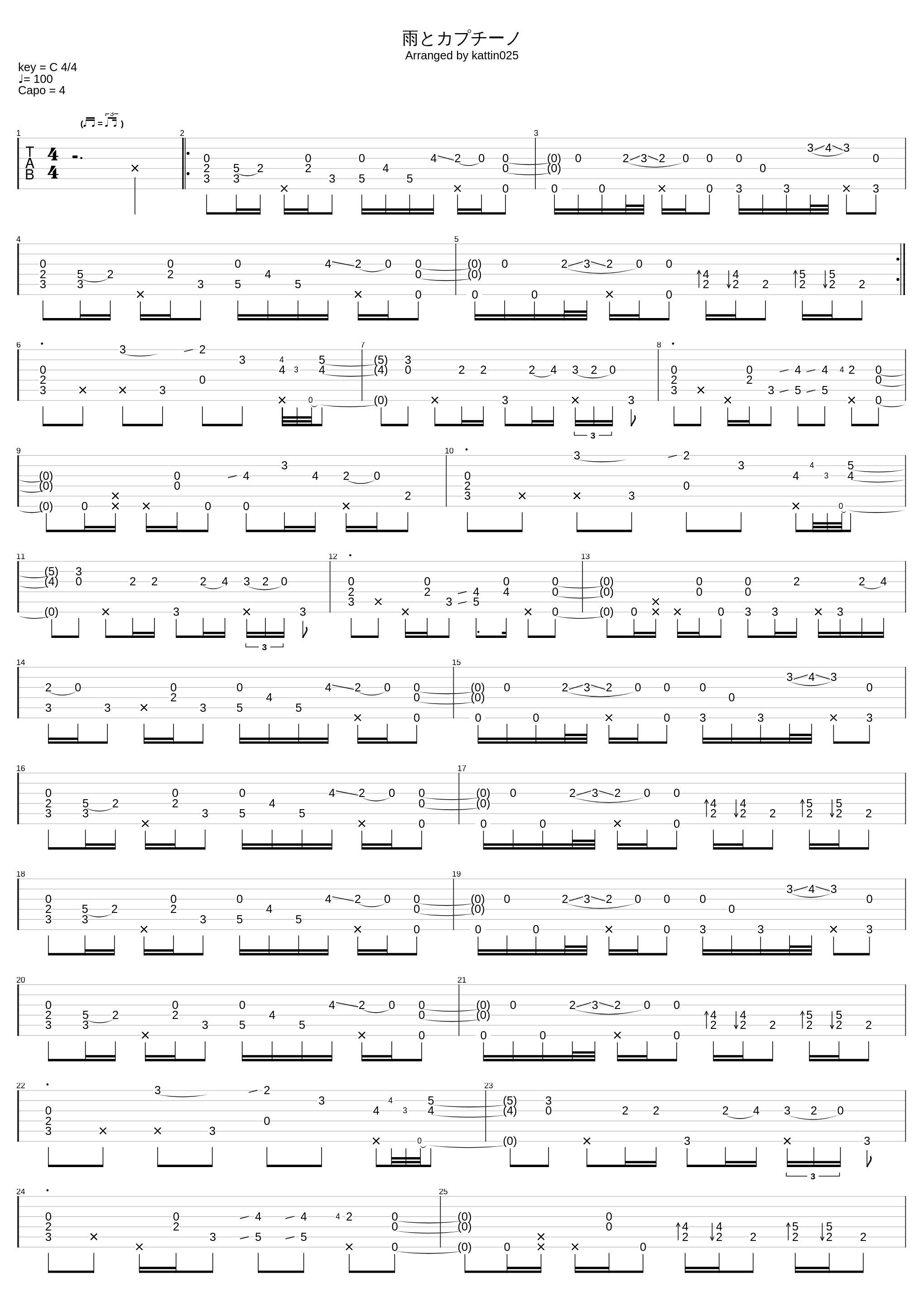 Rain with Cappuccino (雨とカプチーノ) - Yorushika_Kattin025_1