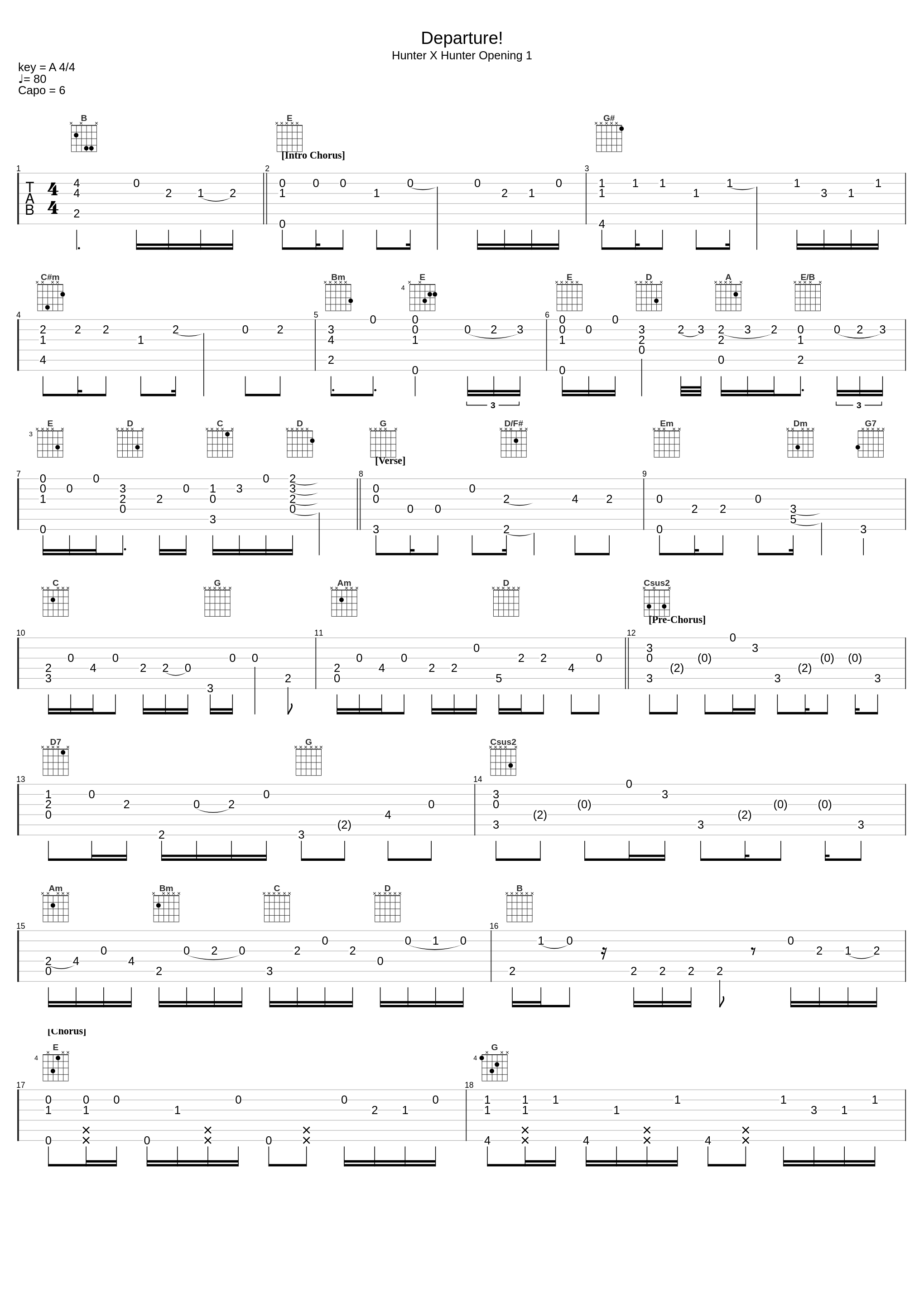 Hunter X Hunter – Departure!_Masatoshi Ono_1