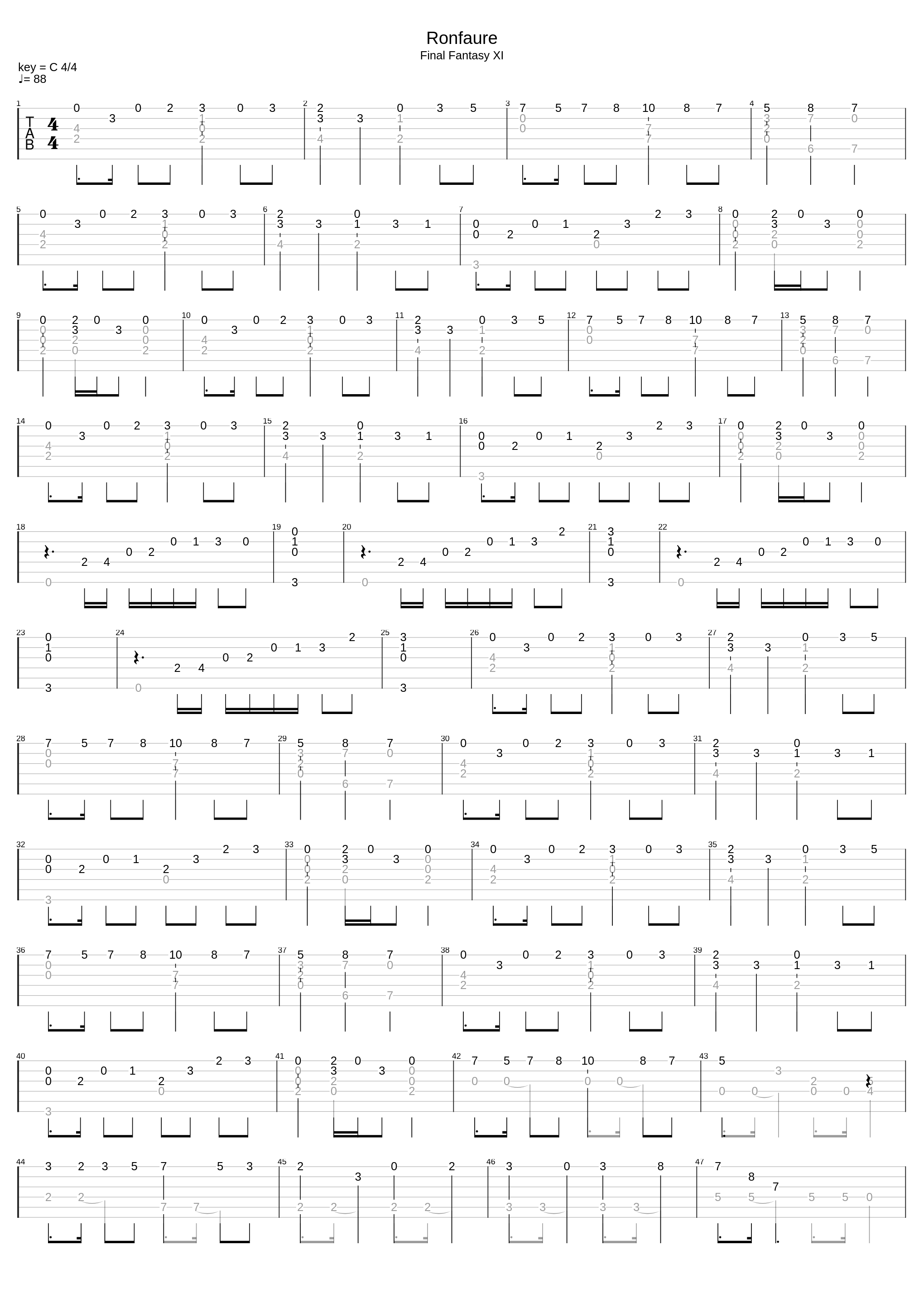 Ronfaure (Final Fantasy XI)_Binarynova_1