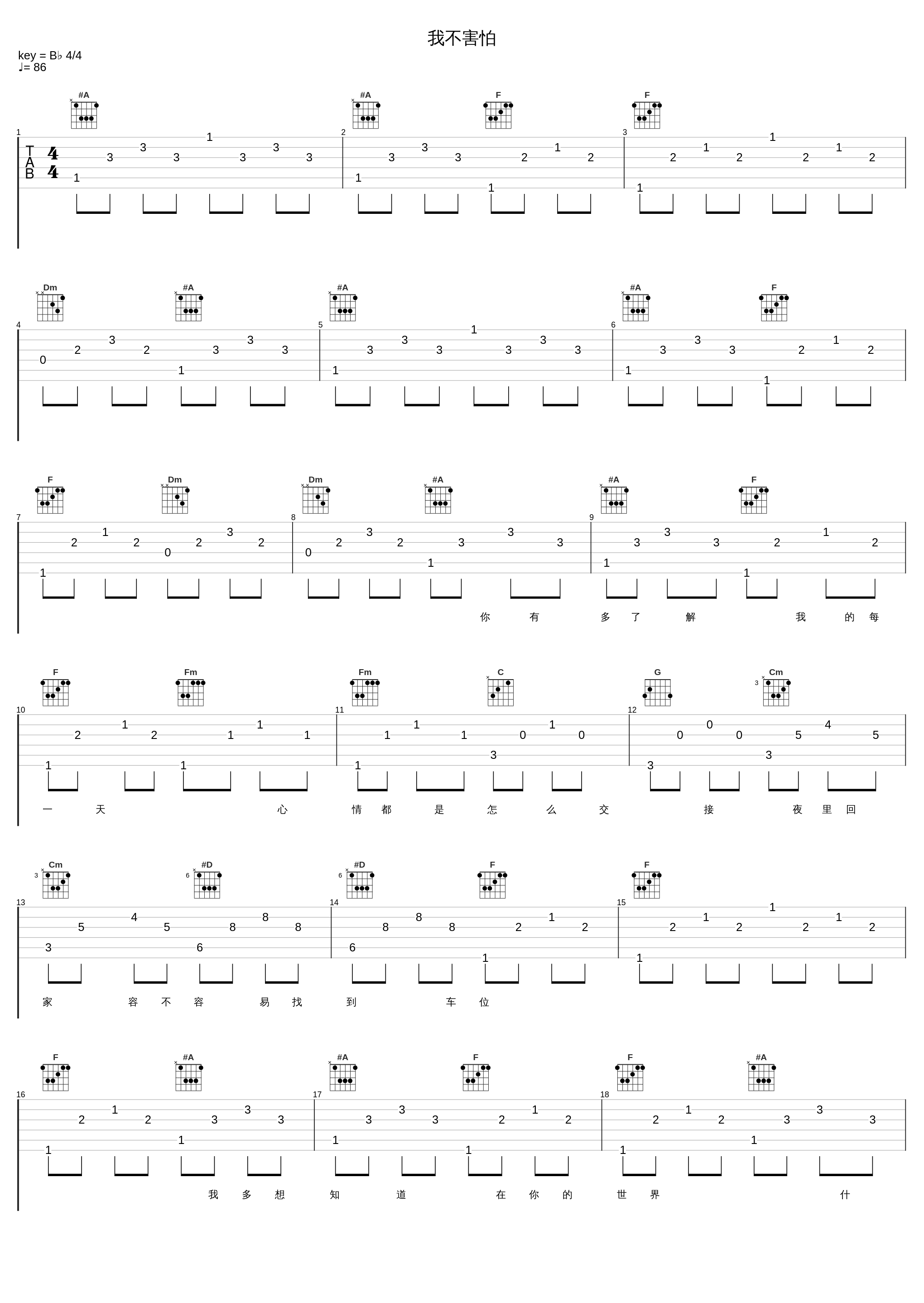 我不害怕_梁静茹_1
