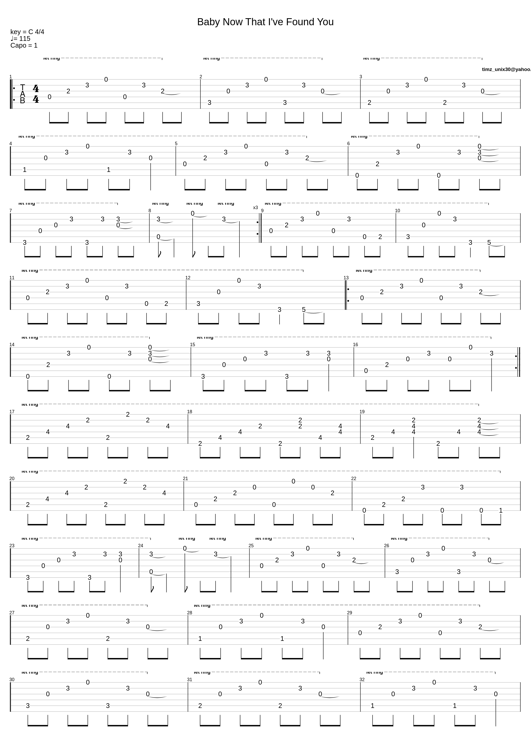 Baby Now That I've Found You_Mymp_1