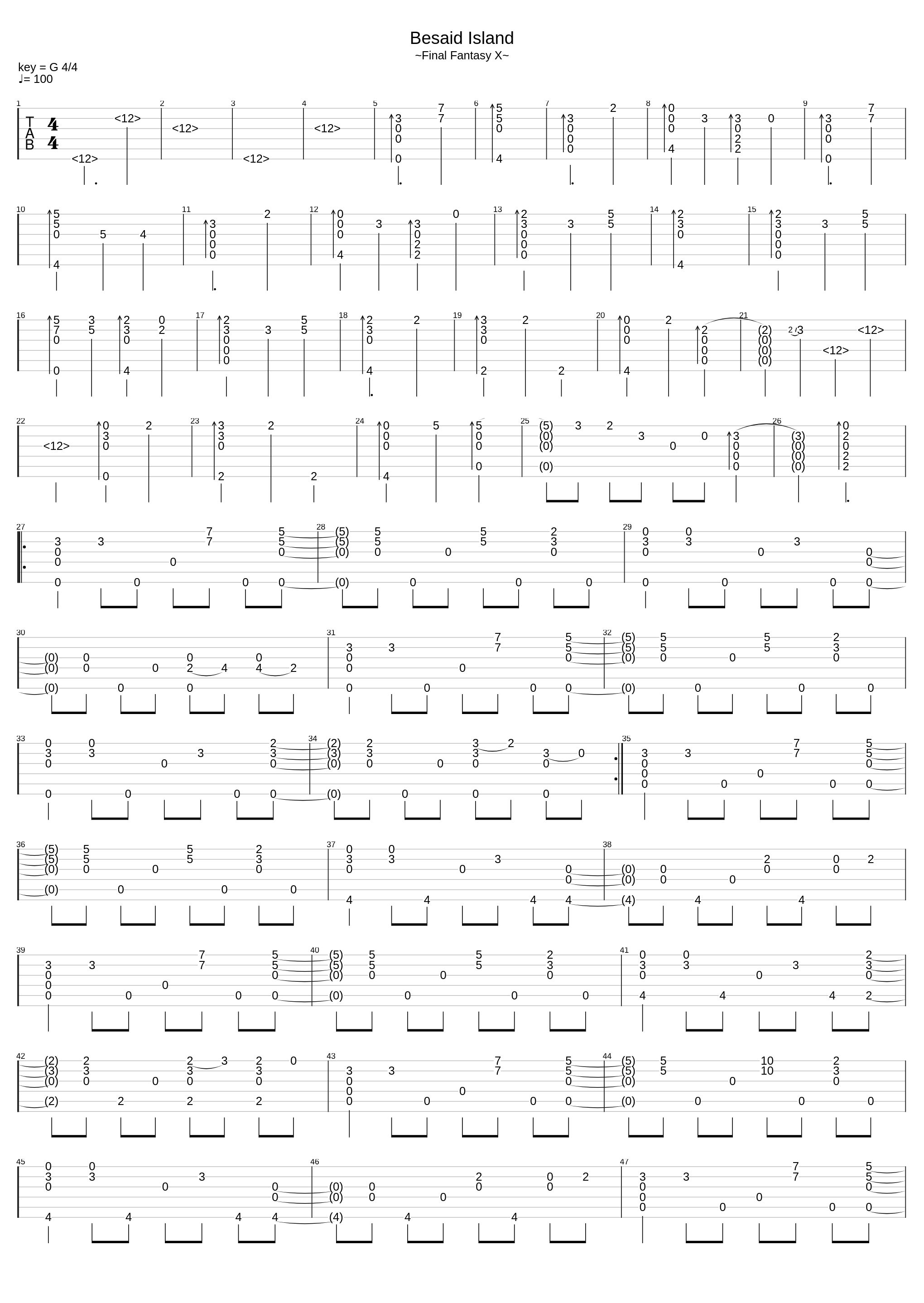 Besaid Island_Kabukibear (Kabukibear.Com)_1